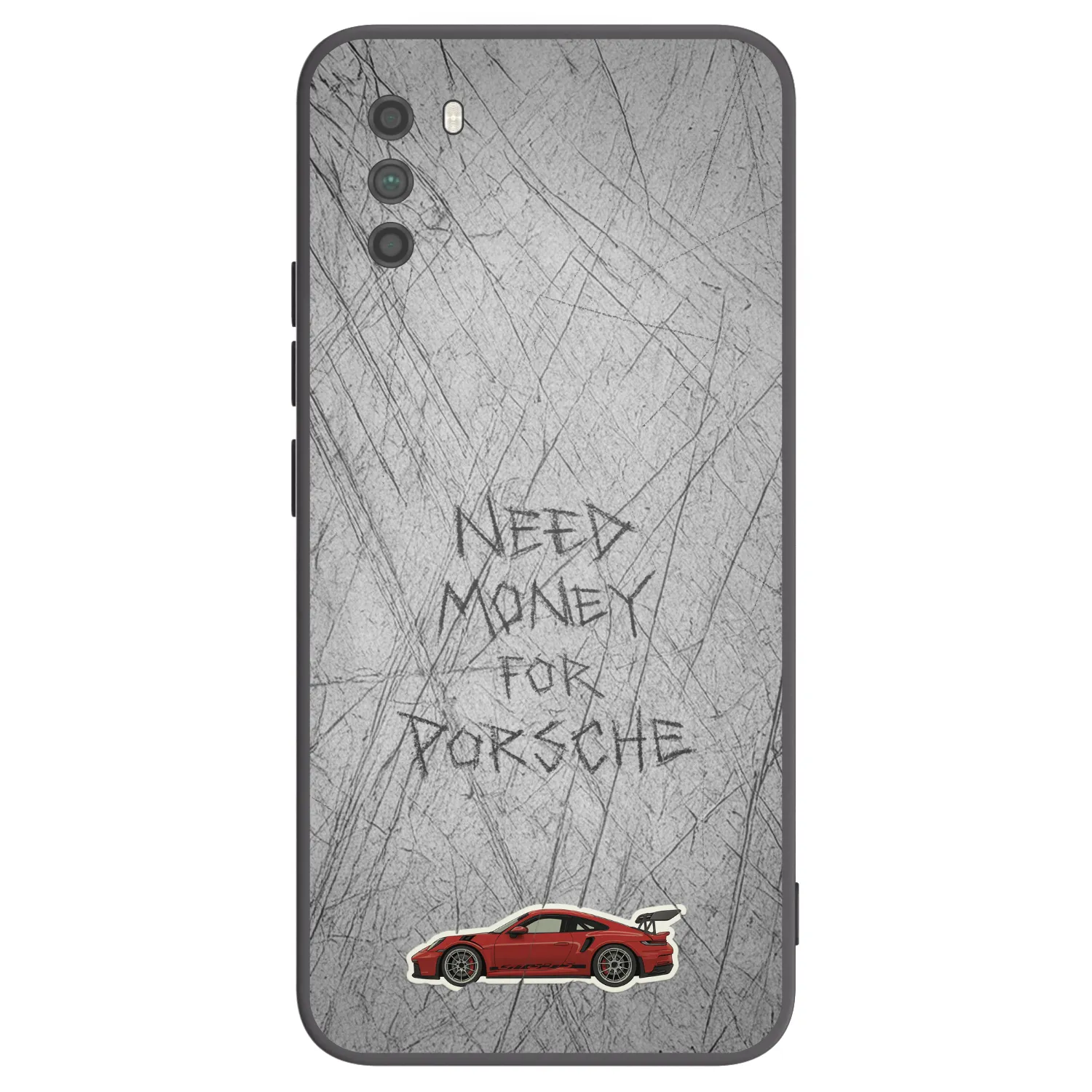 Picasee crna silikonska maskica za Xiaomi Poco M3 - Garage Scratch