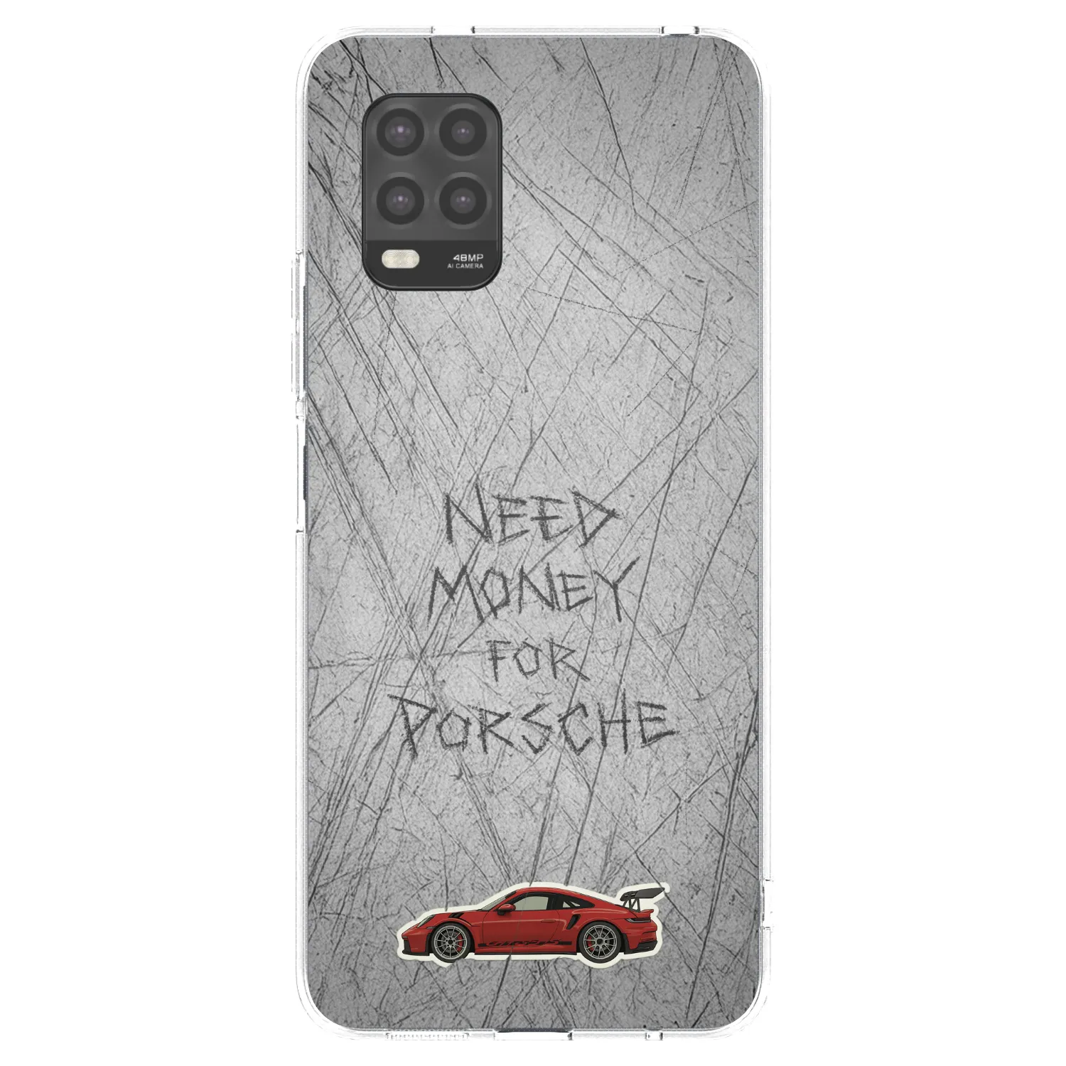 Picasee silikonska prozirna maskica za Xiaomi Mi 10 Lite - Garage Scratch