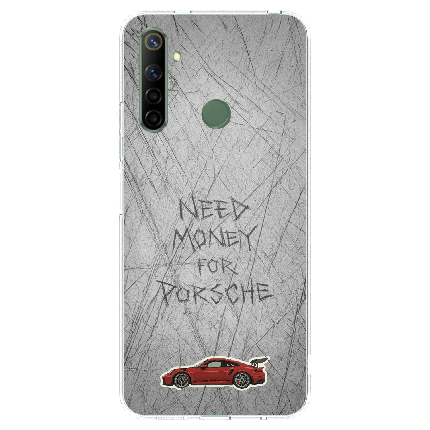 Picasee silikonska prozirna maskica za Realme 6i - Garage Scratch