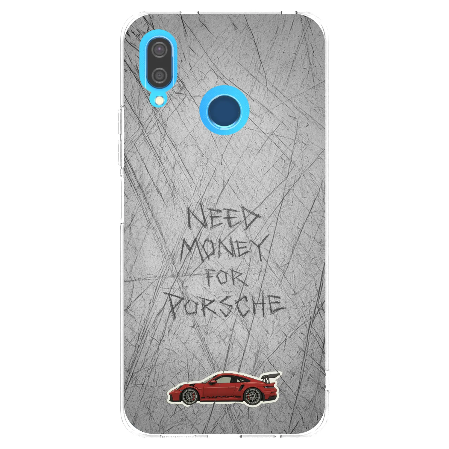 Picasee silikonska prozirna maskica za Huawei P20 Lite - Garage Scratch