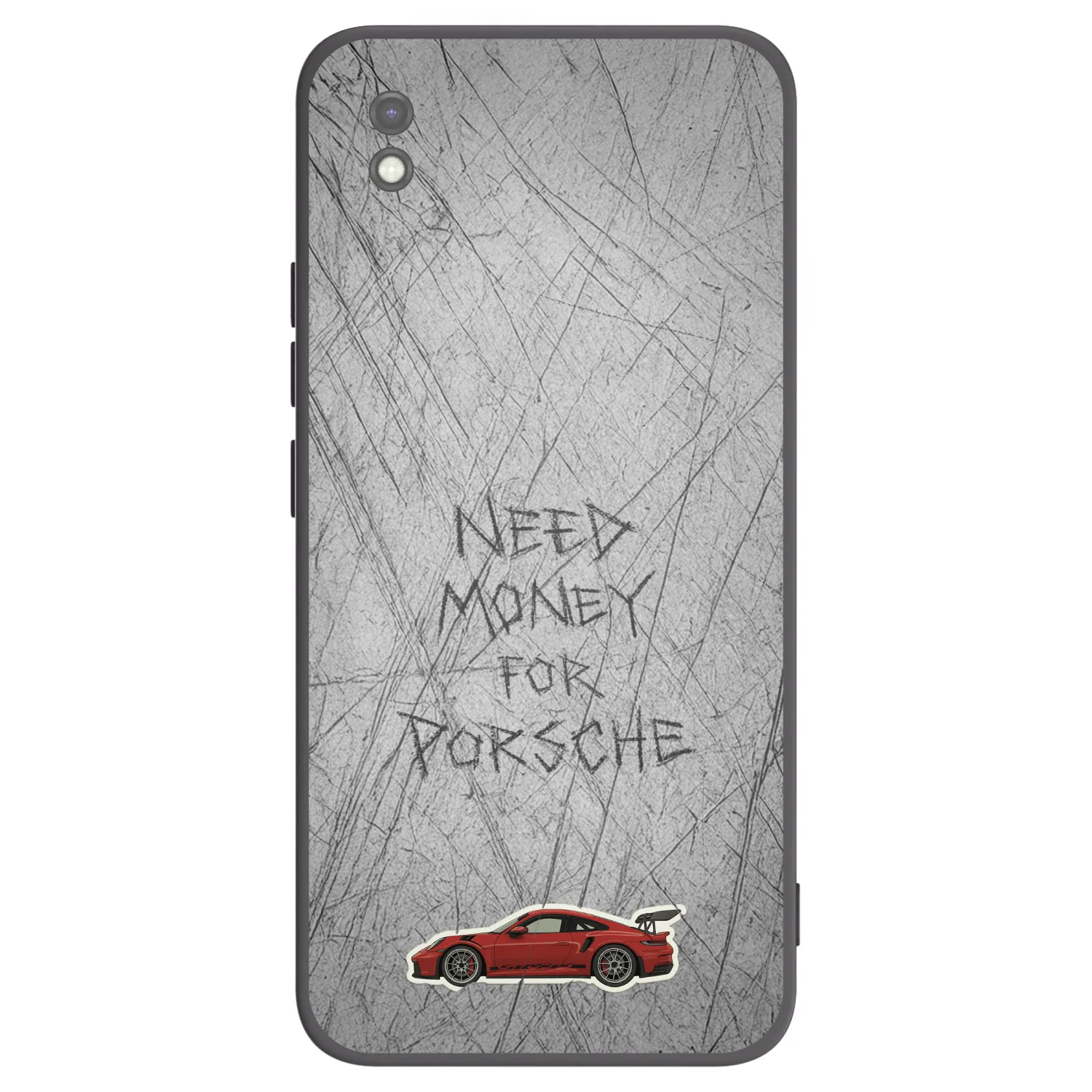 Picasee crna silikonska maskica za Xiaomi Redmi 9AT - Garage Scratch
