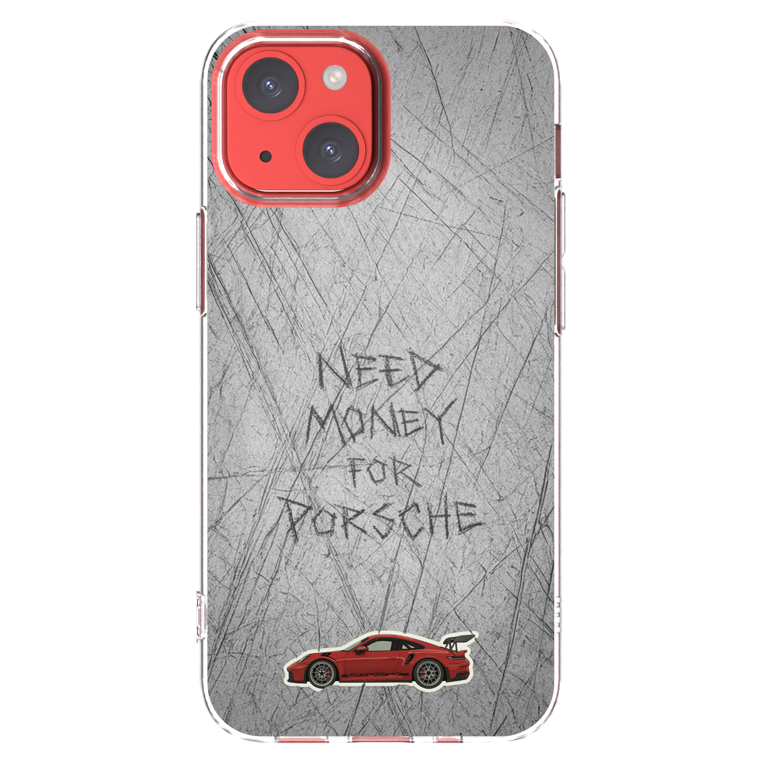 Picasee silikonska prozirna maskica za Apple iPhone 13 mini - Garage Scratch