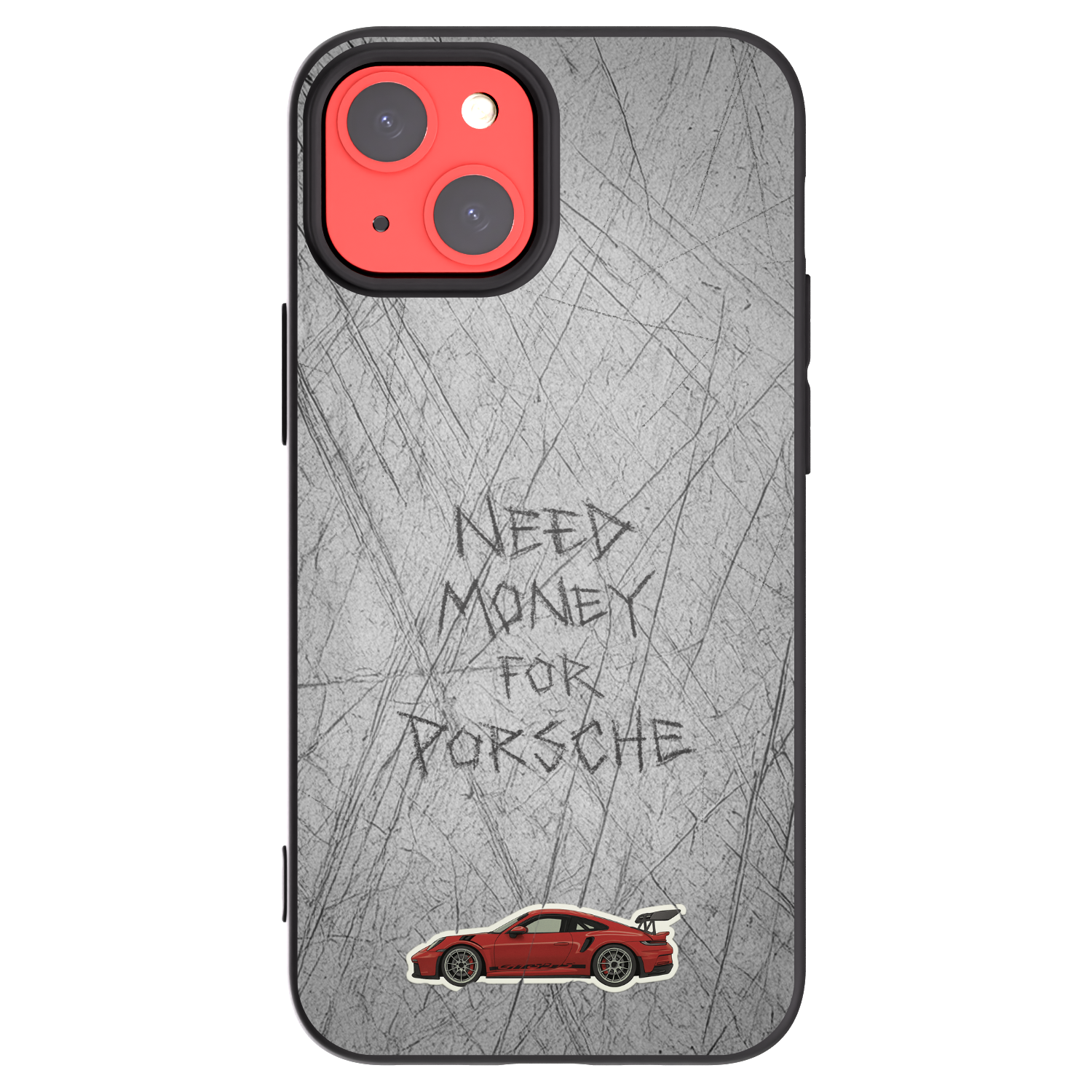 Picasee crna silikonska maskica za Apple iPhone 13 mini - Garage Scratch