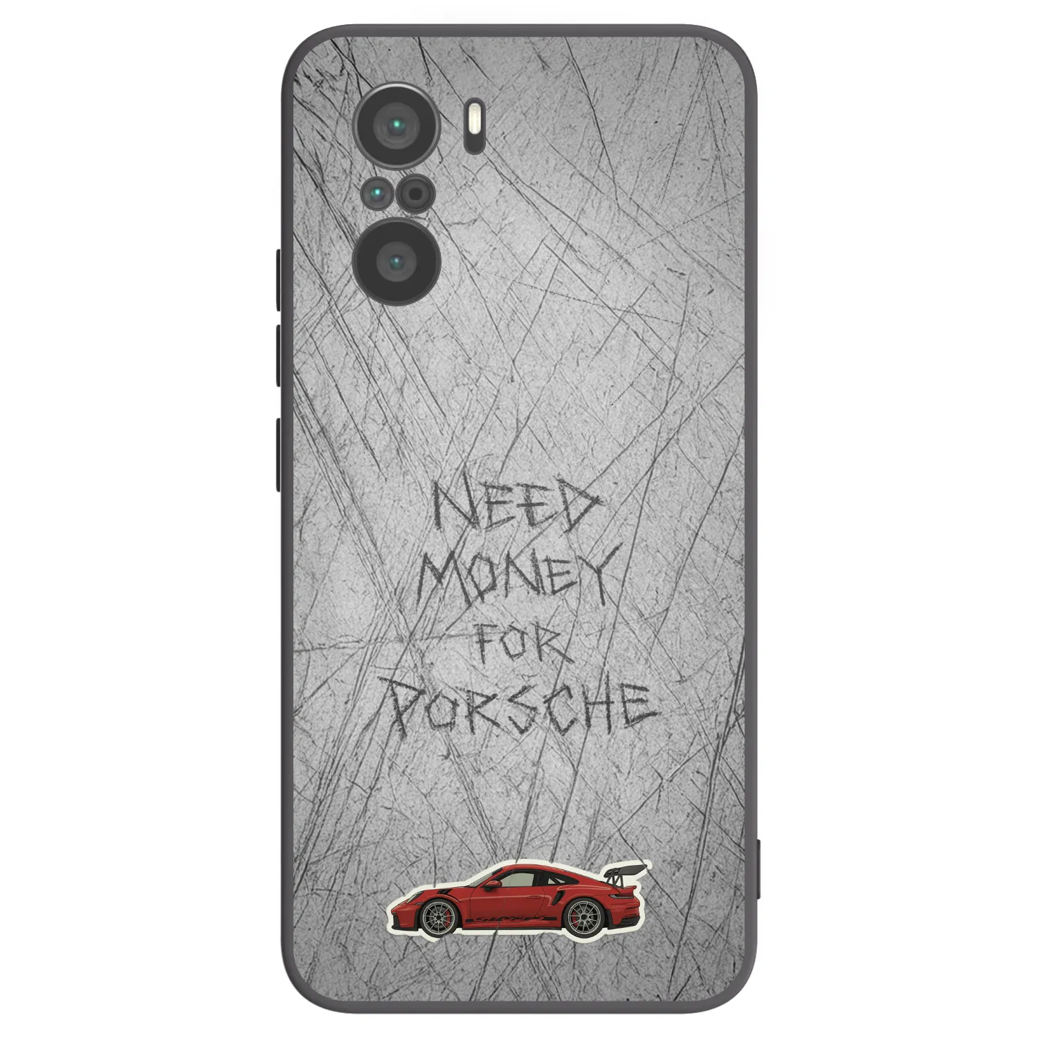 Picasee crna silikonska maskica za Xiaomi Poco F3 - Garage Scratch