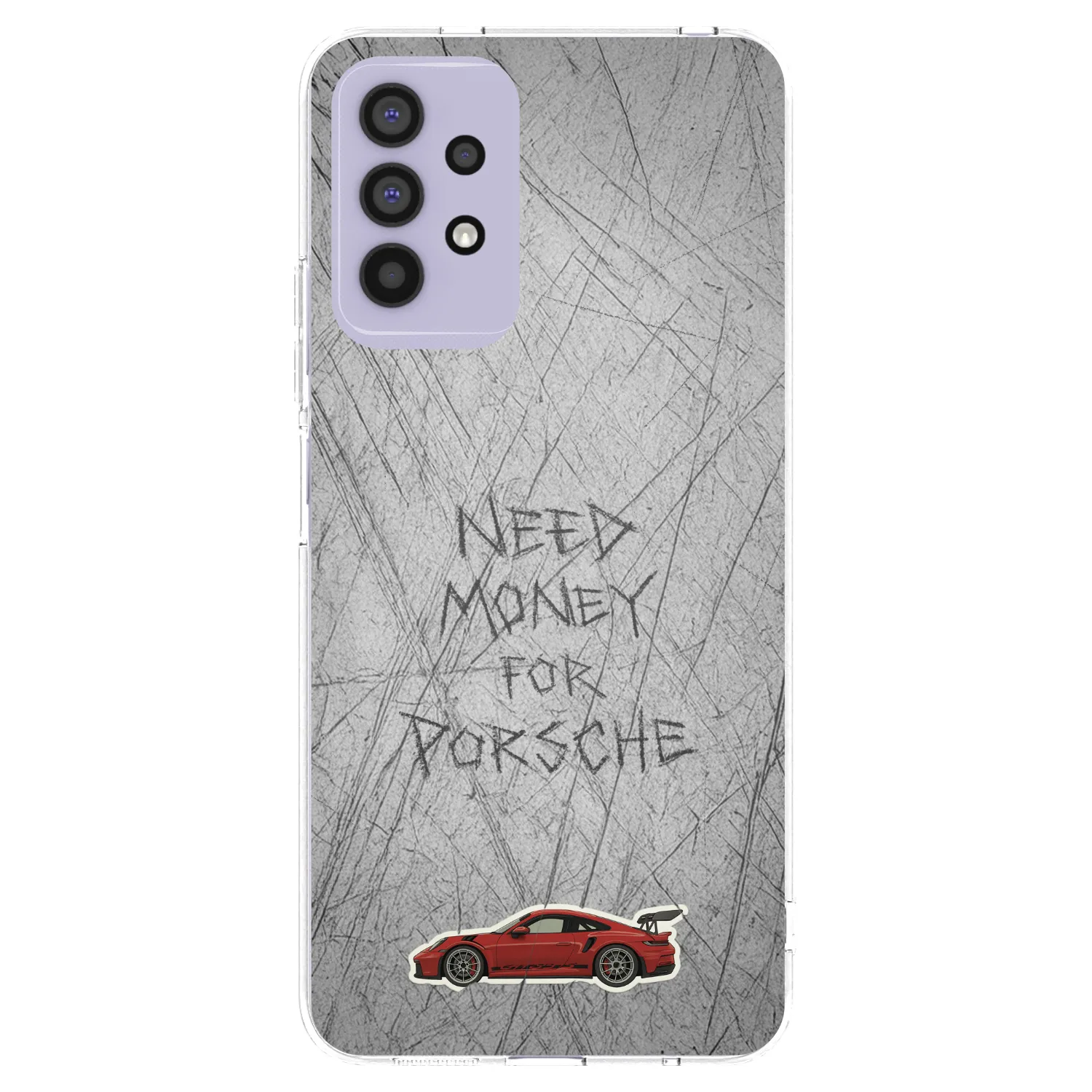 Picasee silikonska prozirna maskica za Samsung Galaxy A32 4G SM-A325F - Garage Scratch