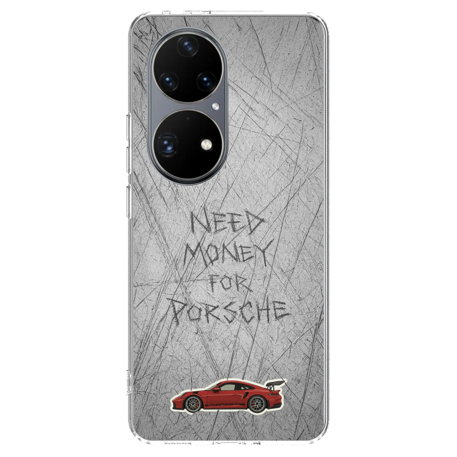 Picasee silikonska prozirna maskica za Huawei P50 - Garage Scratch