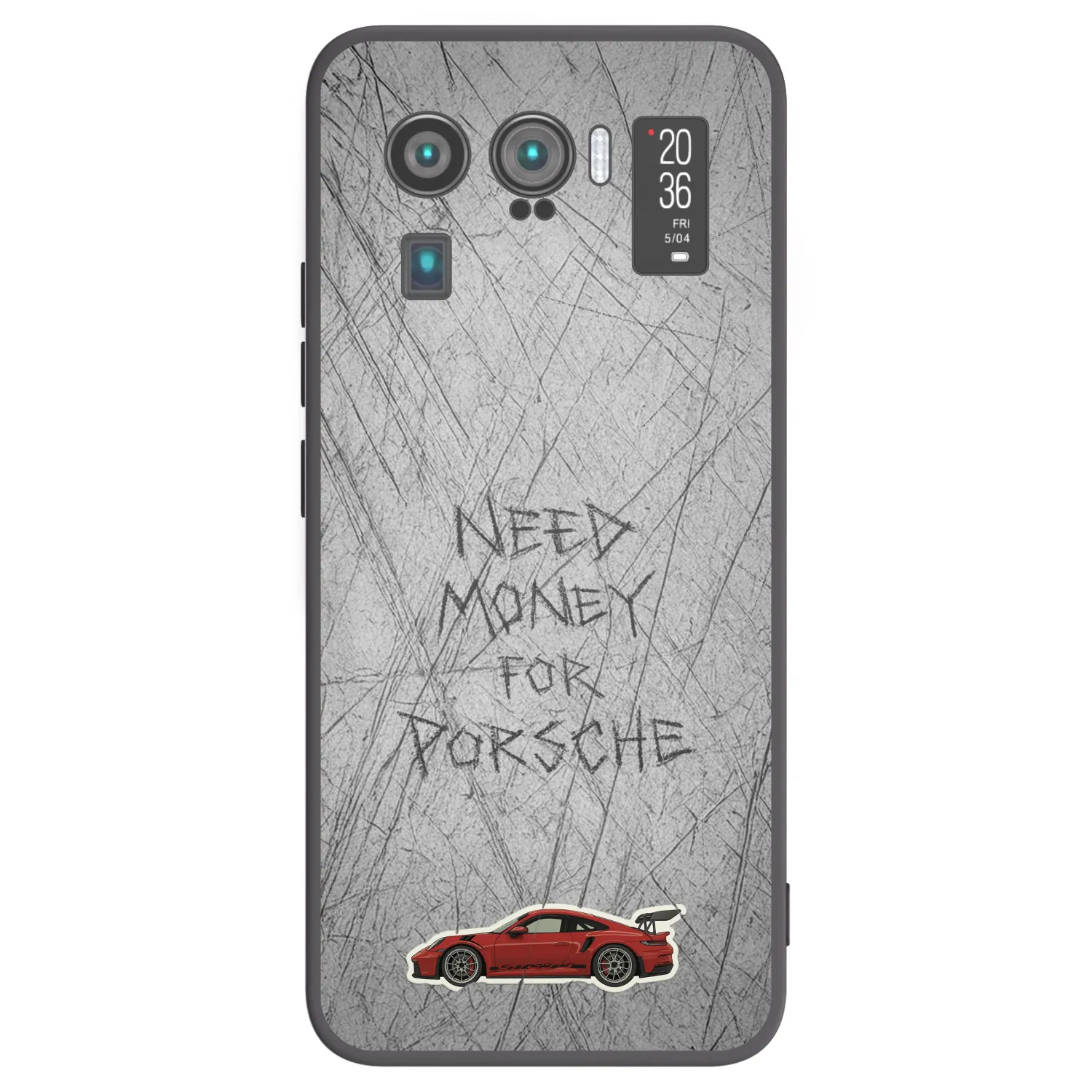 Picasee crna silikonska maskica za Xiaomi Mi 11 Ultra - Garage Scratch