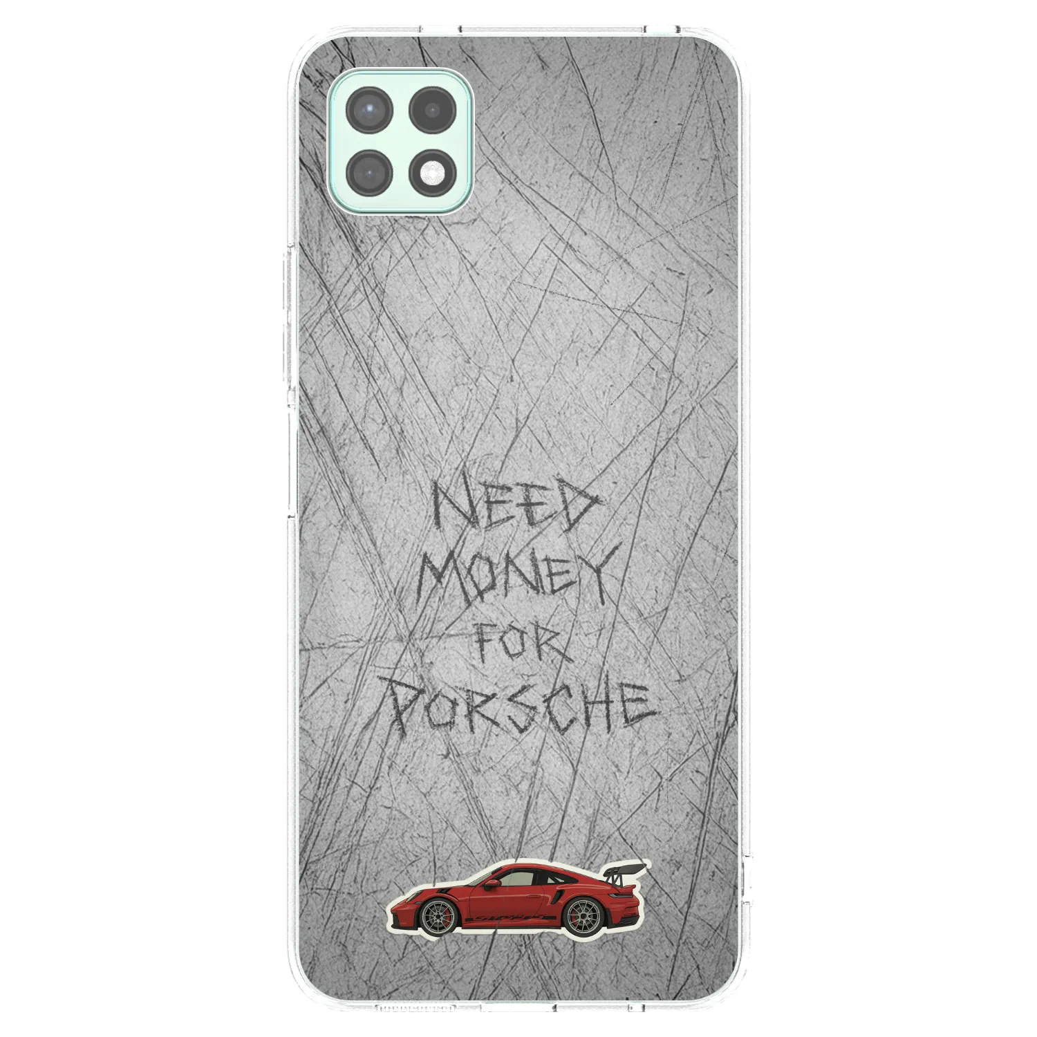 Picasee silikonska prozirna maskica za Samsung Galaxy A22 A226B 5G - Garage Scratch