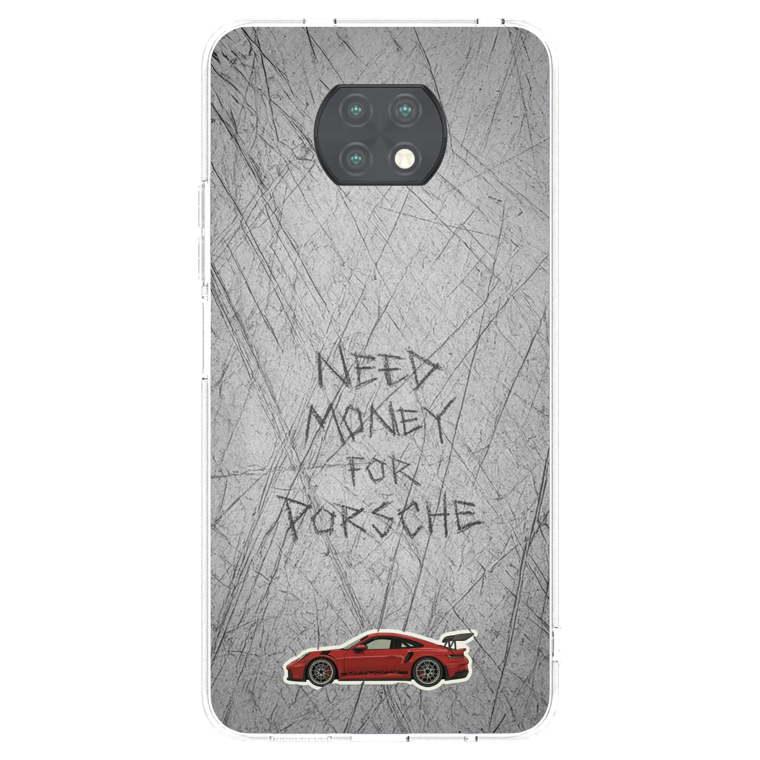 Picasee silikonska prozirna maskica za Xiaomi Redmi Note 9T - Garage Scratch