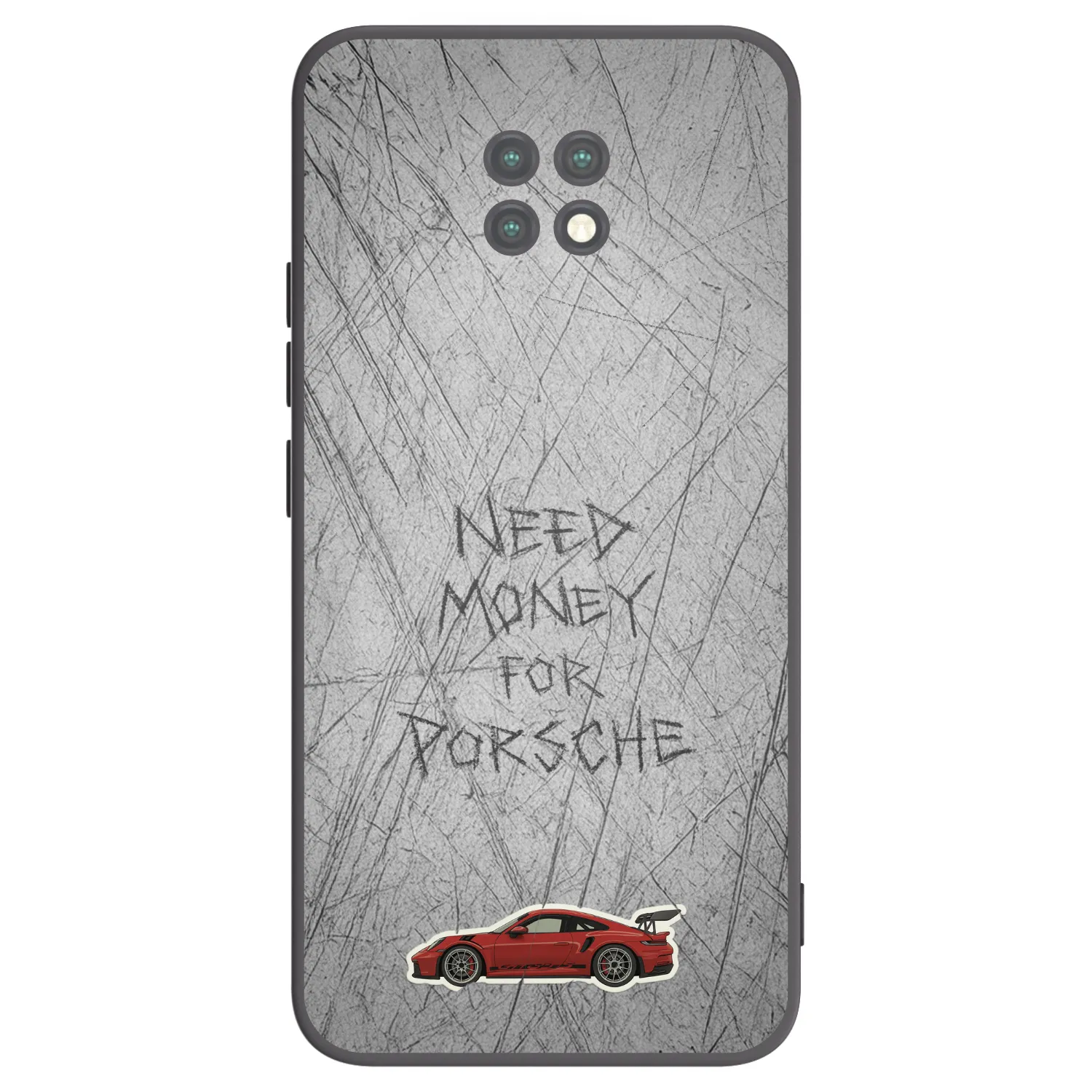 Picasee crna silikonska maskica za Xiaomi Redmi Note 9T - Garage Scratch