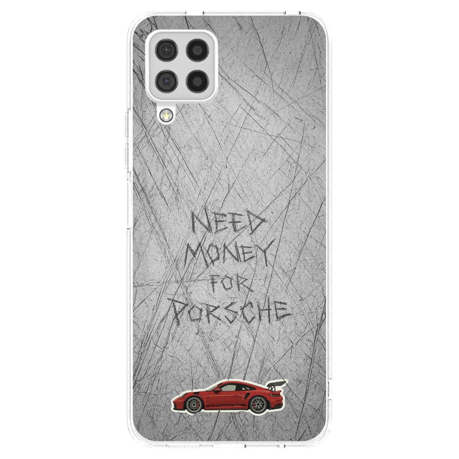 Picasee silikonska prozirna maskica za Samsung Galaxy A22 A225F 4G - Garage Scratch