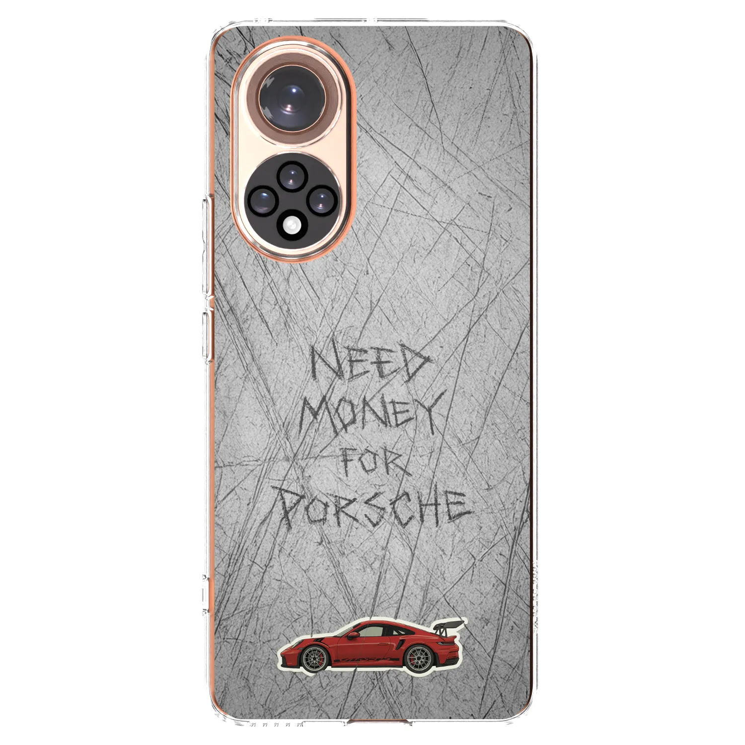 Picasee silikonska prozirna maskica za Huawei Nova 9 - Garage Scratch