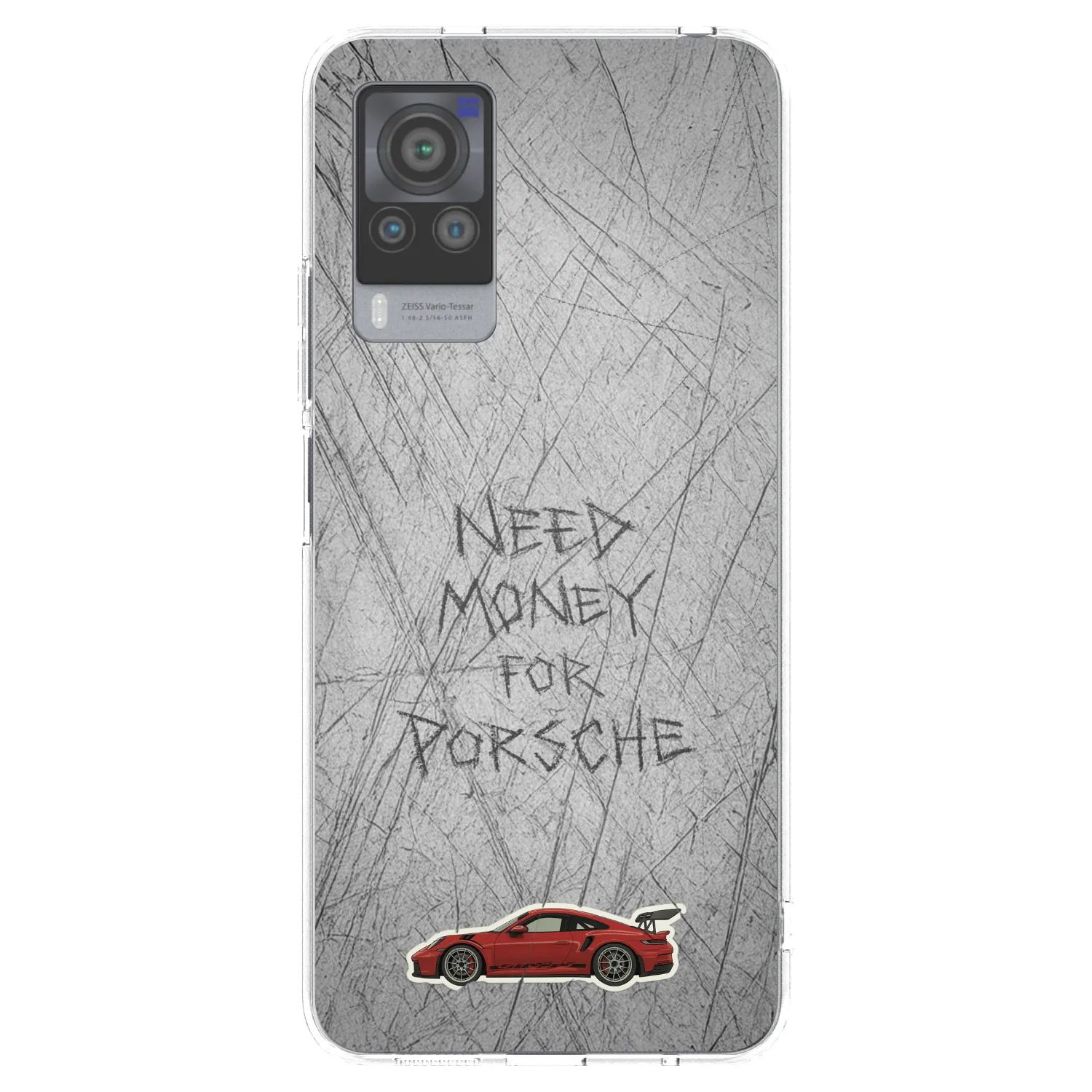 Picasee silikonska prozirna maskica za Vivo X60 Pro 5G - Garage Scratch