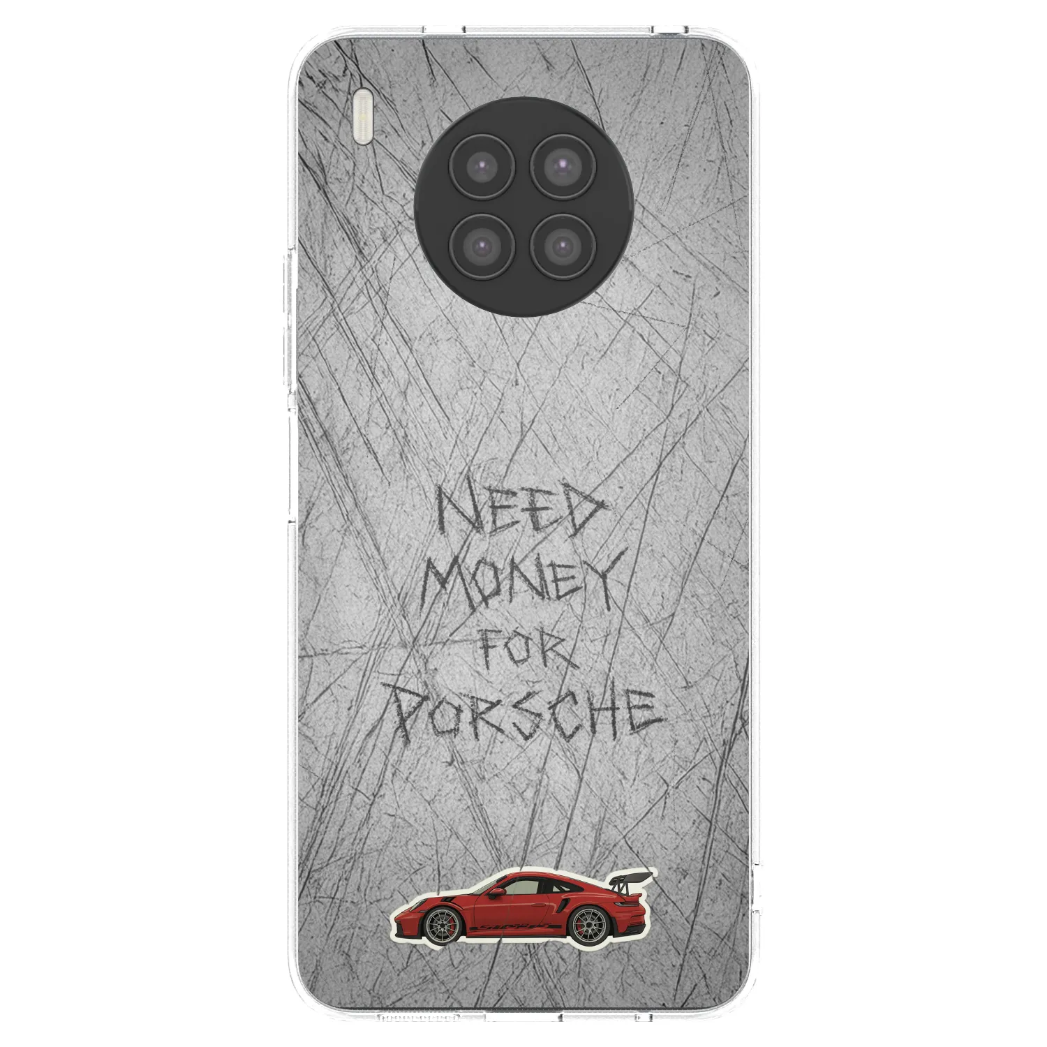 Picasee silikonska prozirna maskica za Huawei Nova 8i - Garage Scratch