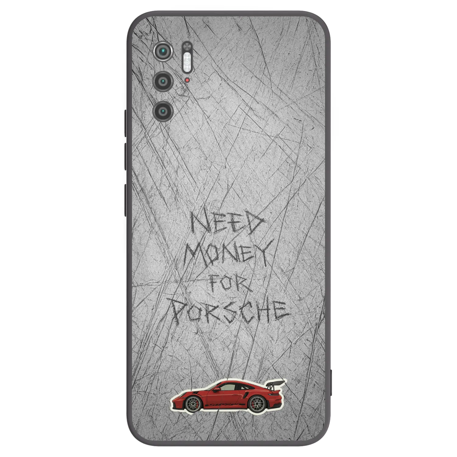 Picasee crna silikonska maskica za Xiaomi Poco M3 Pro 5G - Garage Scratch