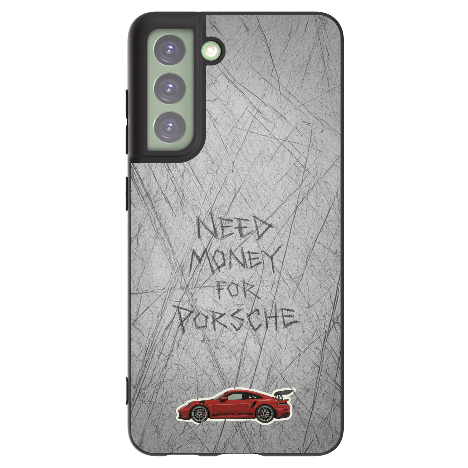 Picasee crna silikonska maskica za Samsung Galaxy S21 FE 5G - Garage Scratch