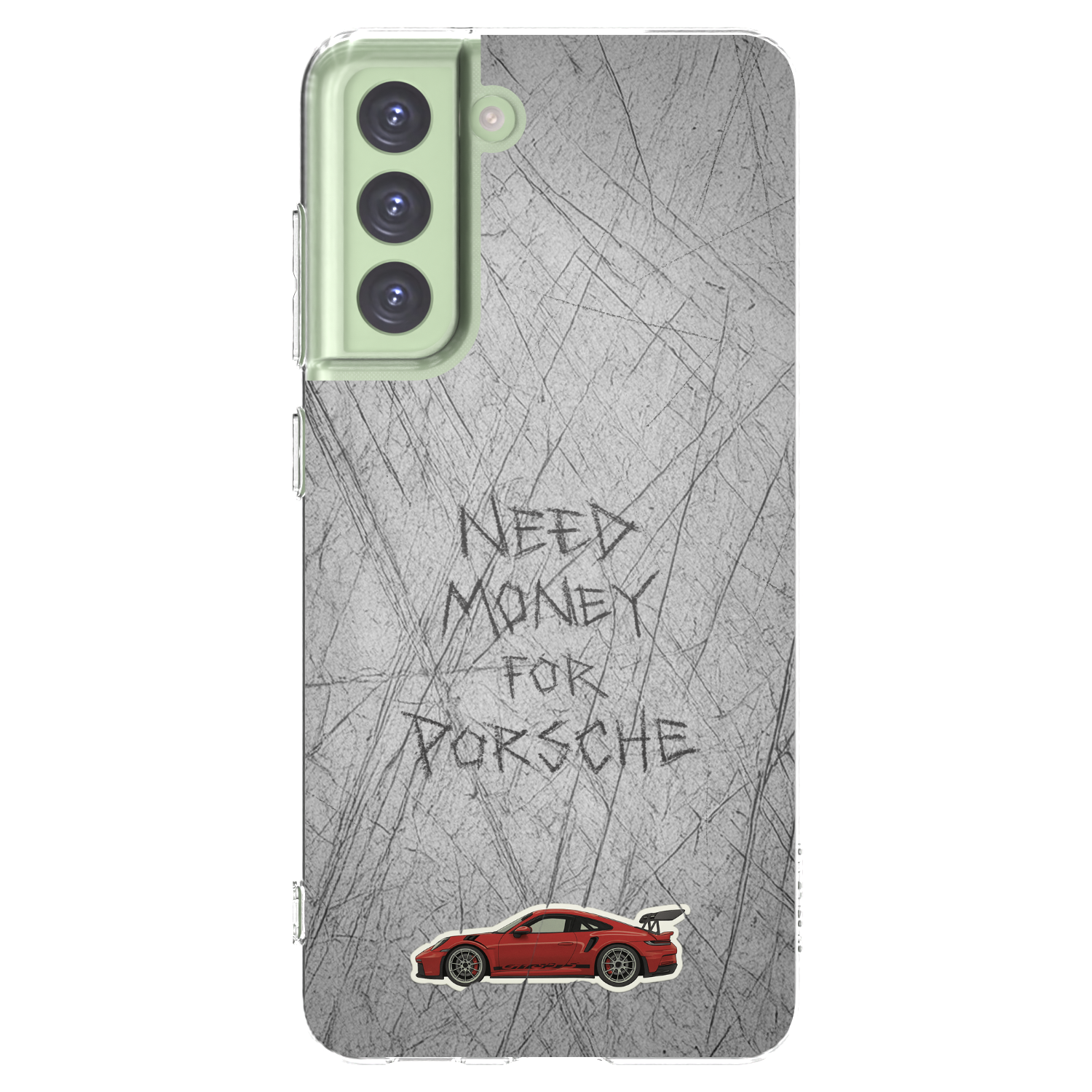 Picasee silikonska prozirna maskica za Samsung Galaxy S21 FE 5G - Garage Scratch