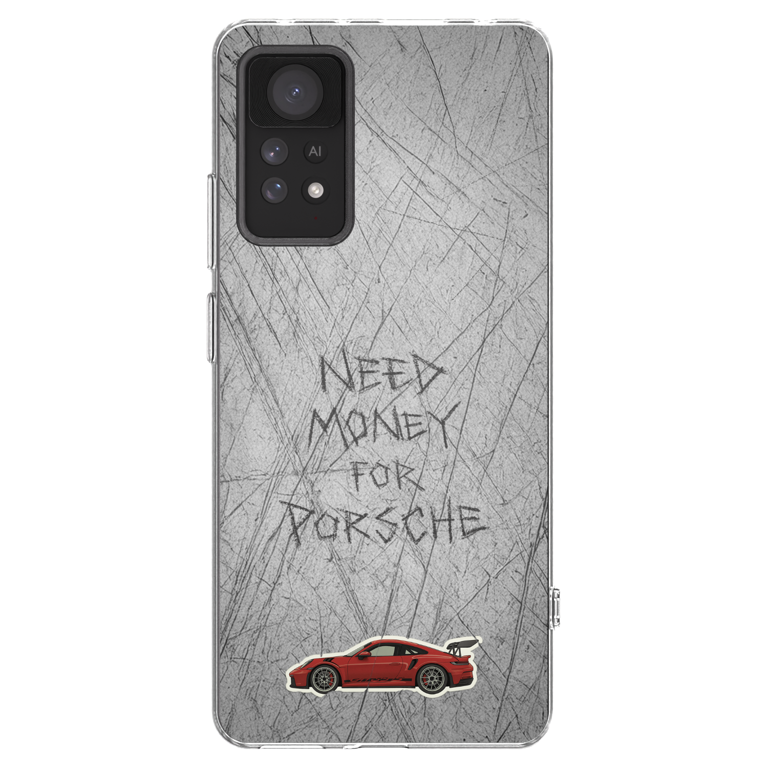Picasee silikonska prozirna maskica za Xiaomi Redmi Note 11 Pro 5G - Garage Scratch