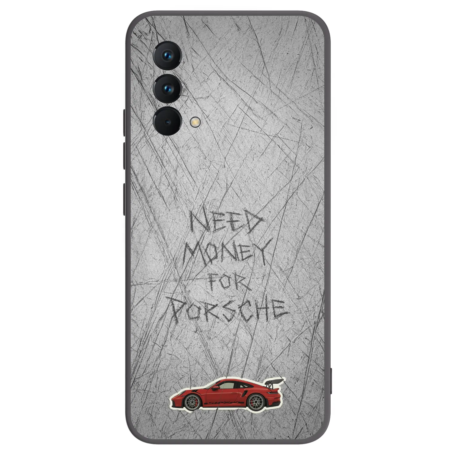 Picasee crna silikonska maskica za Realme GT Master Edition 5G - Garage Scratch
