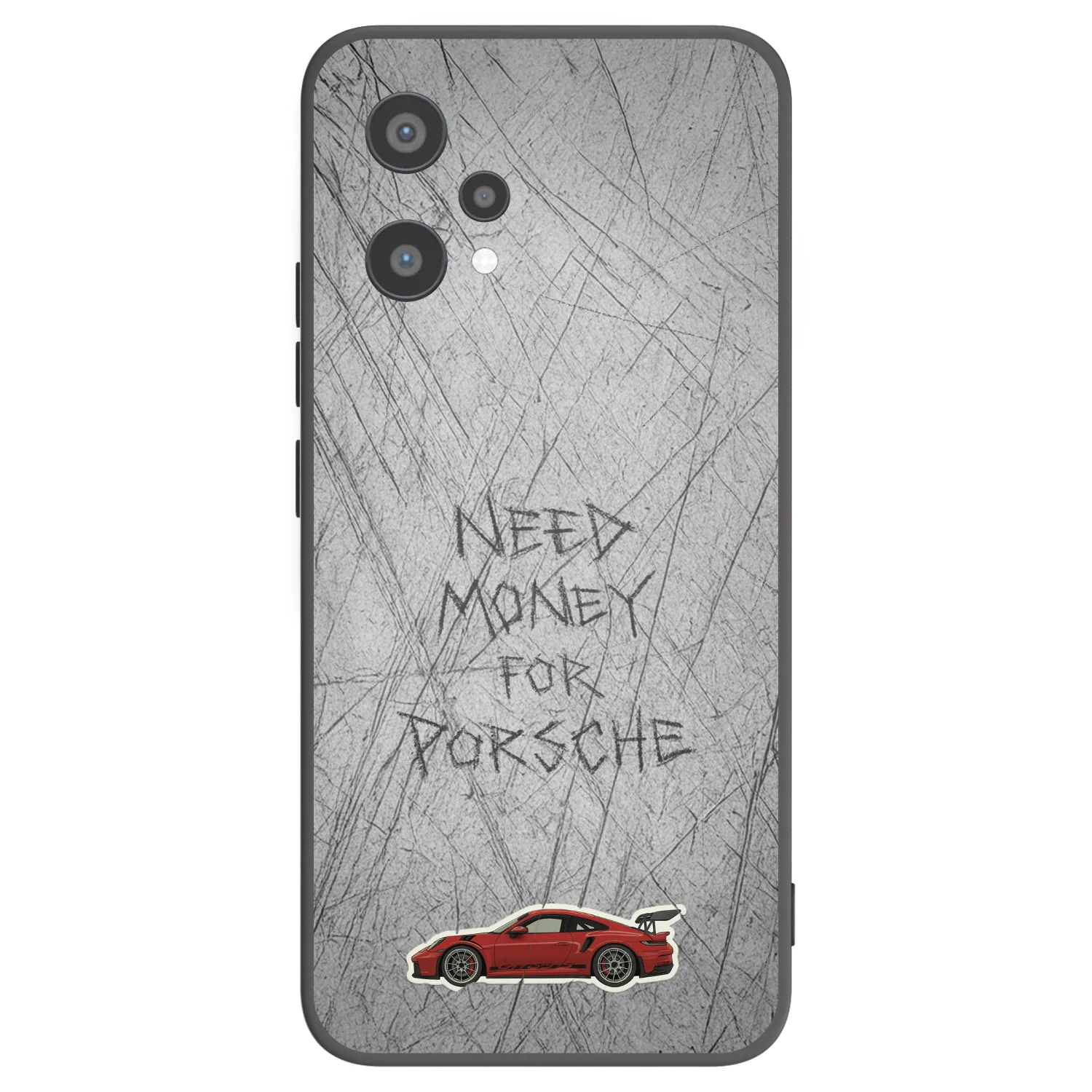 Picasee crna silikonska maskica za Realme 9 Pro 5G - Garage Scratch