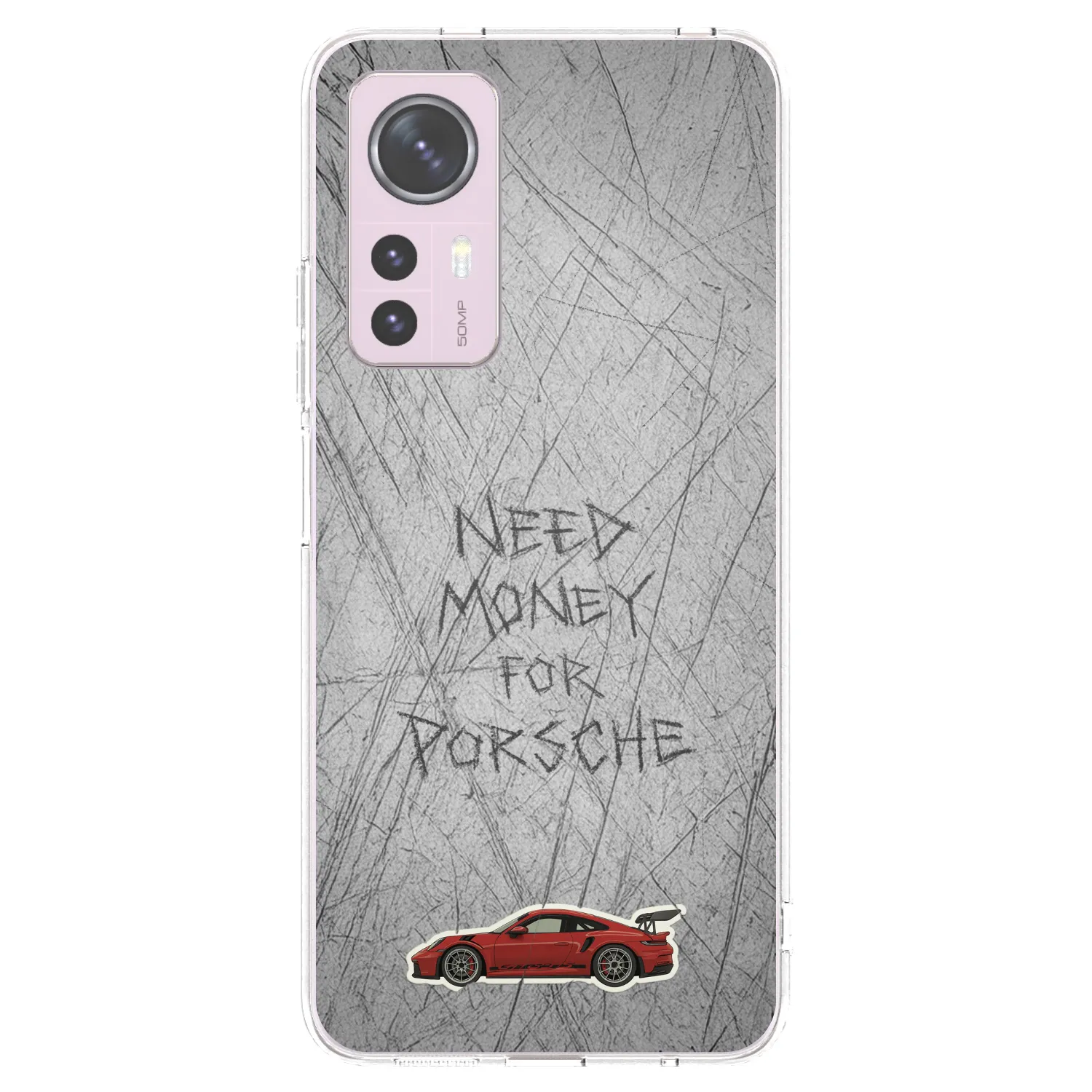 Picasee silikonska prozirna maskica za Xiaomi 12 - Garage Scratch