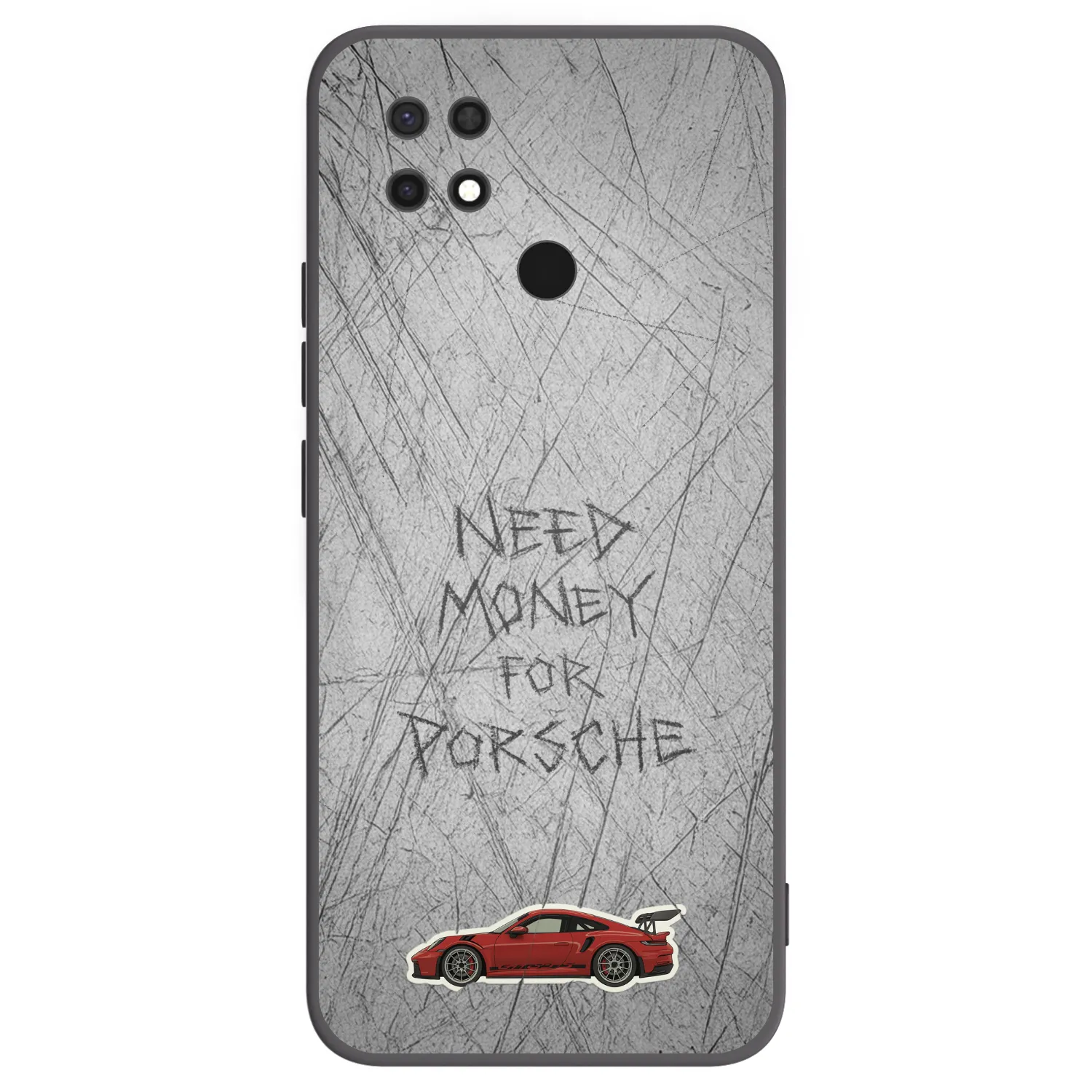 Picasee crna silikonska maskica za Xiaomi Redmi 10C - Garage Scratch