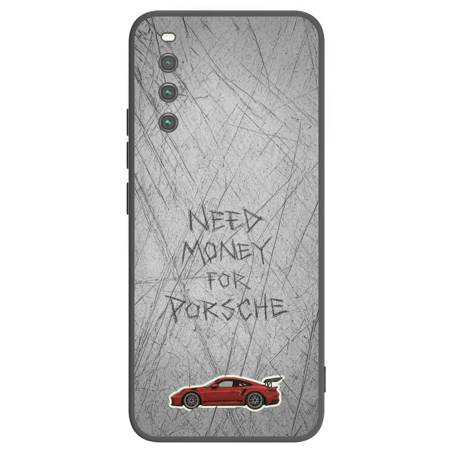 Picasee crna silikonska maskica za Sony Xperia 10 IV 5G - Garage Scratch