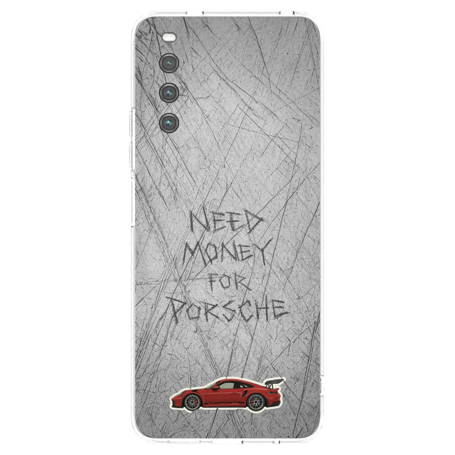 Picasee silikonska prozirna maskica za Sony Xperia 10 IV 5G - Garage Scratch