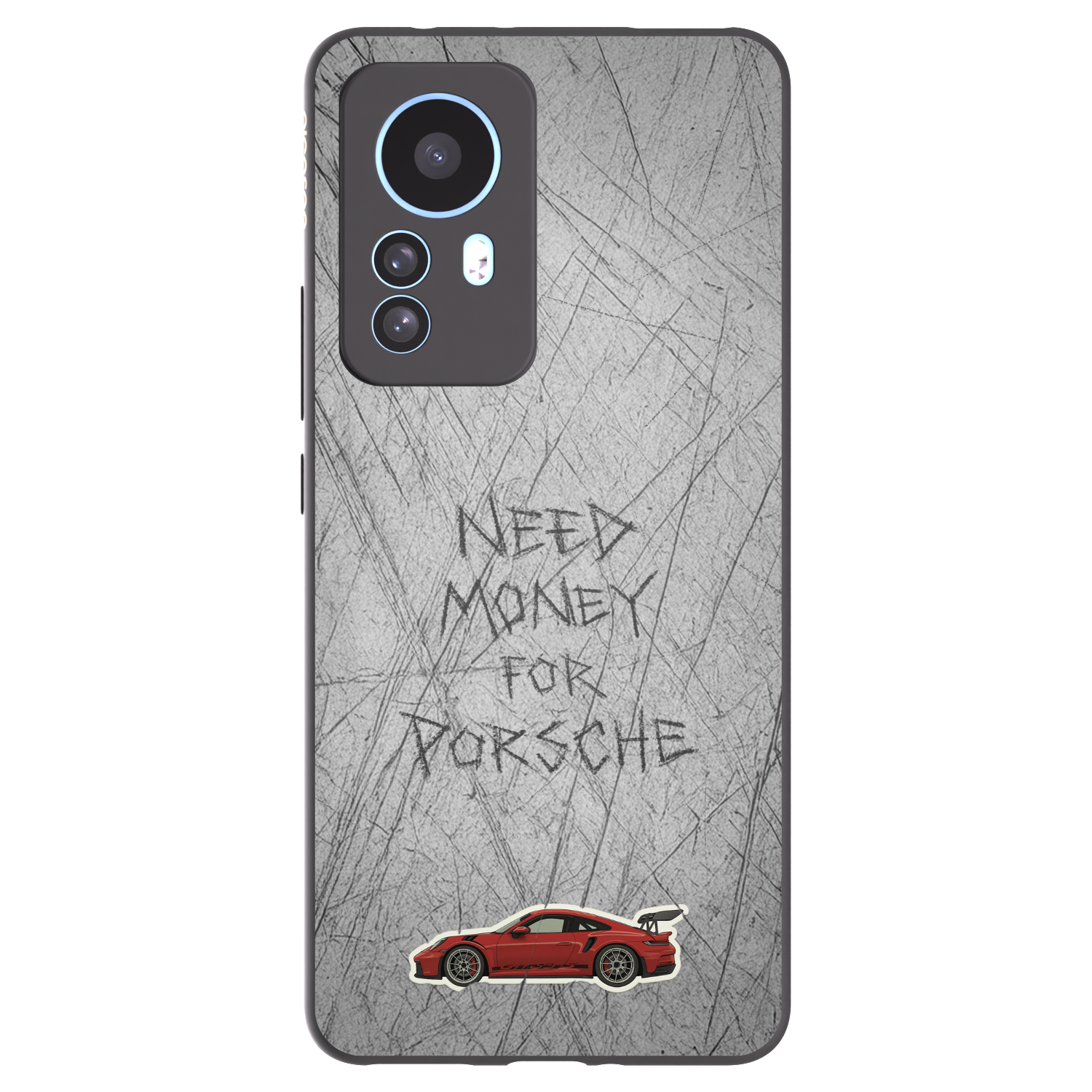 Picasee crna silikonska maskica za Xiaomi 12T - Garage Scratch