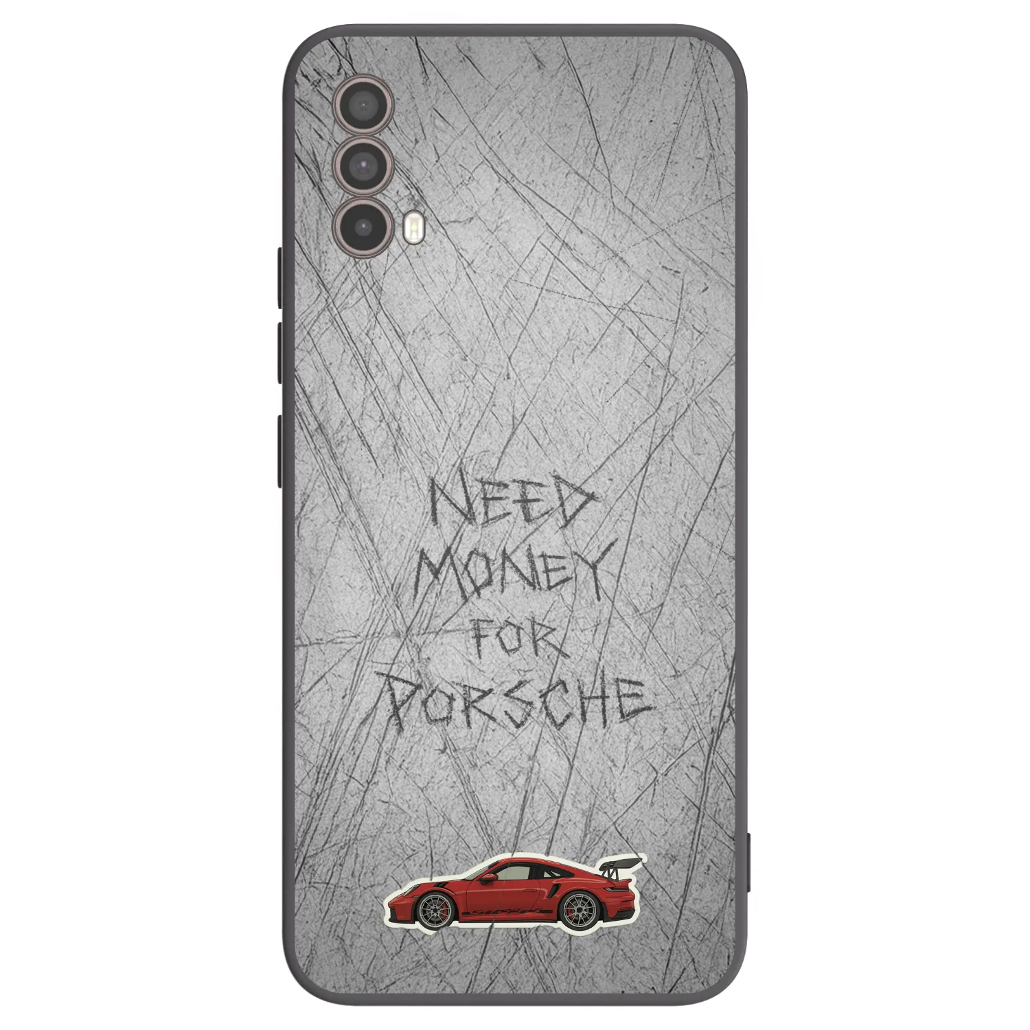 Picasee crna silikonska maskica za Motorola Moto E40 - Garage Scratch