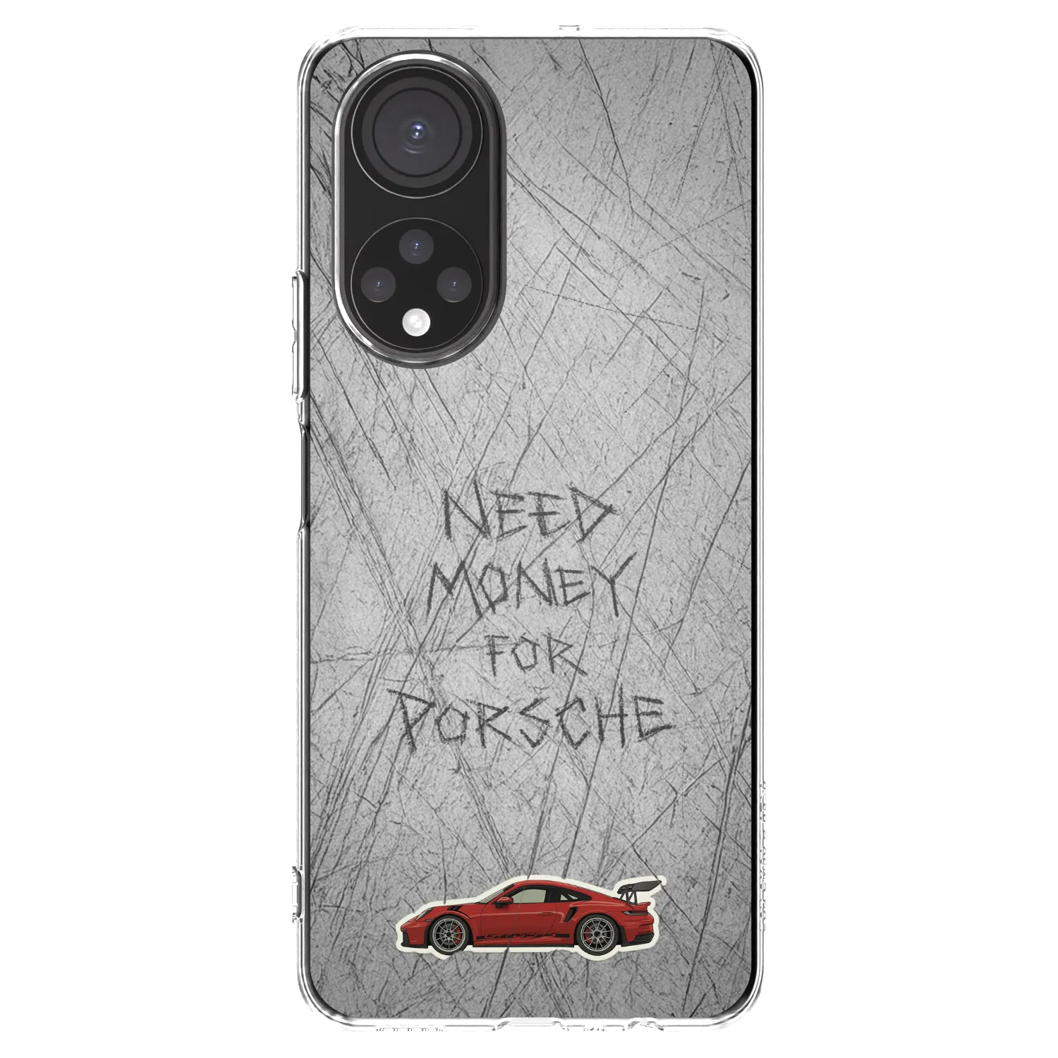 Picasee silikonska prozirna maskica za Honor X7 - Garage Scratch