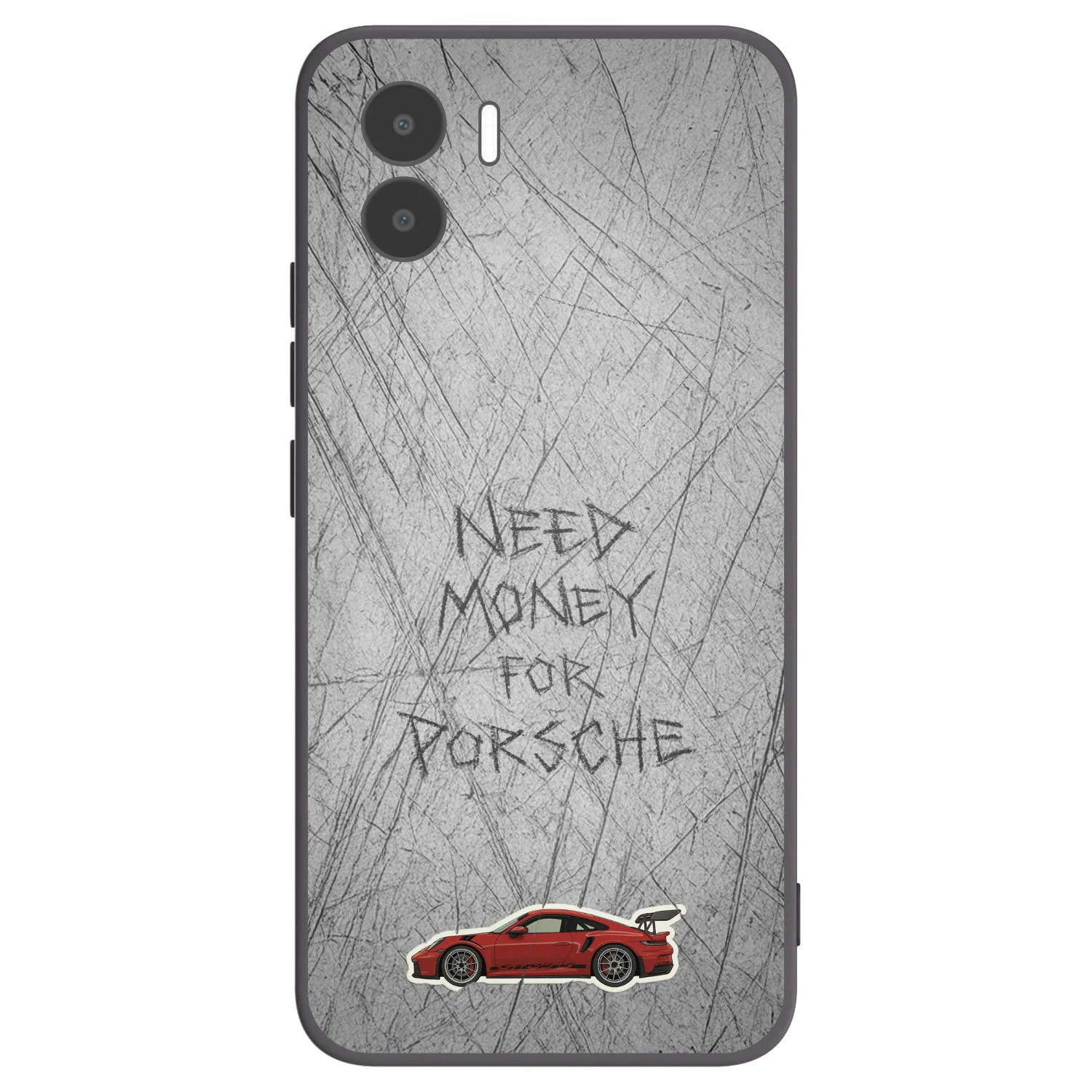 Picasee crna silikonska maskica za Xiaomi Redmi A1 - Garage Scratch