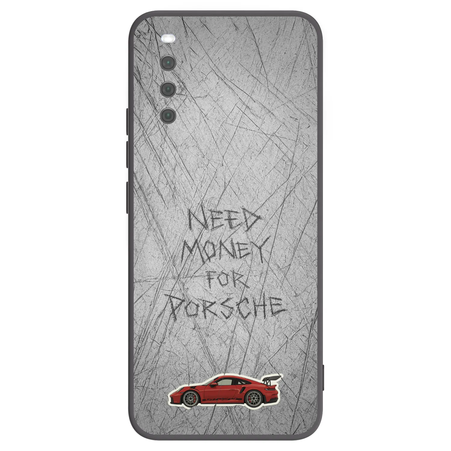Picasee crna silikonska maskica za Sony Xperia 10 III - Garage Scratch