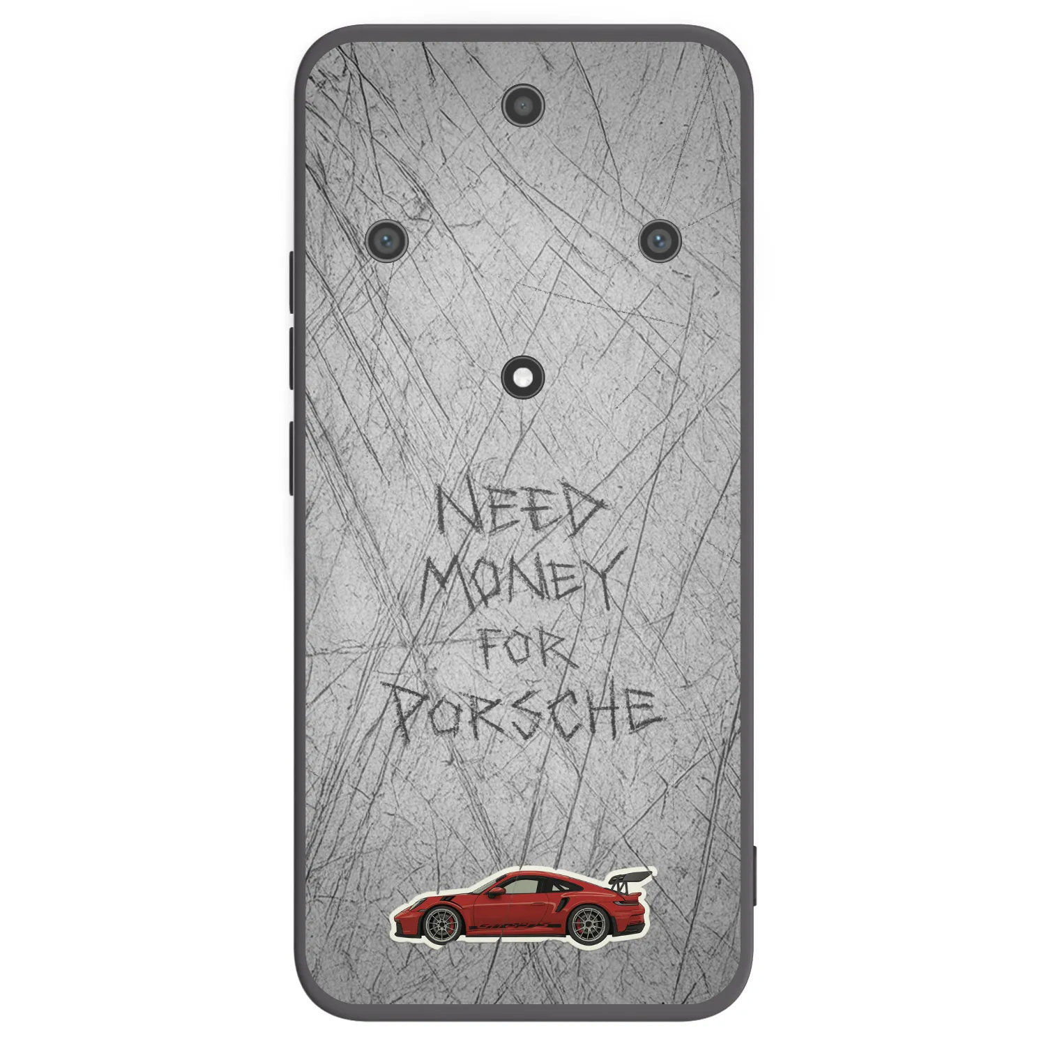 Picasee crna silikonska maskica za Honor Magic5 Lite 5G - Garage Scratch