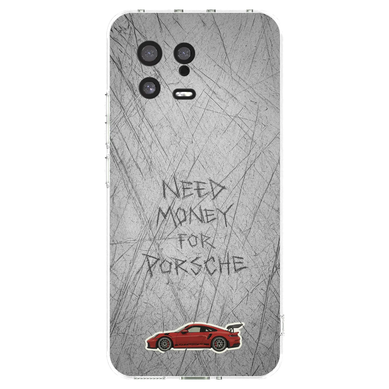 Picasee silikonska prozirna maskica za Xiaomi 13 - Garage Scratch
