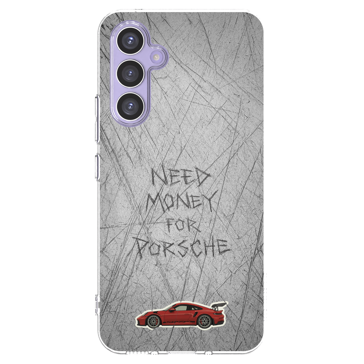 Picasee silikonska prozirna maskica za Samsung Galaxy A54 5G A546B - Garage Scratch