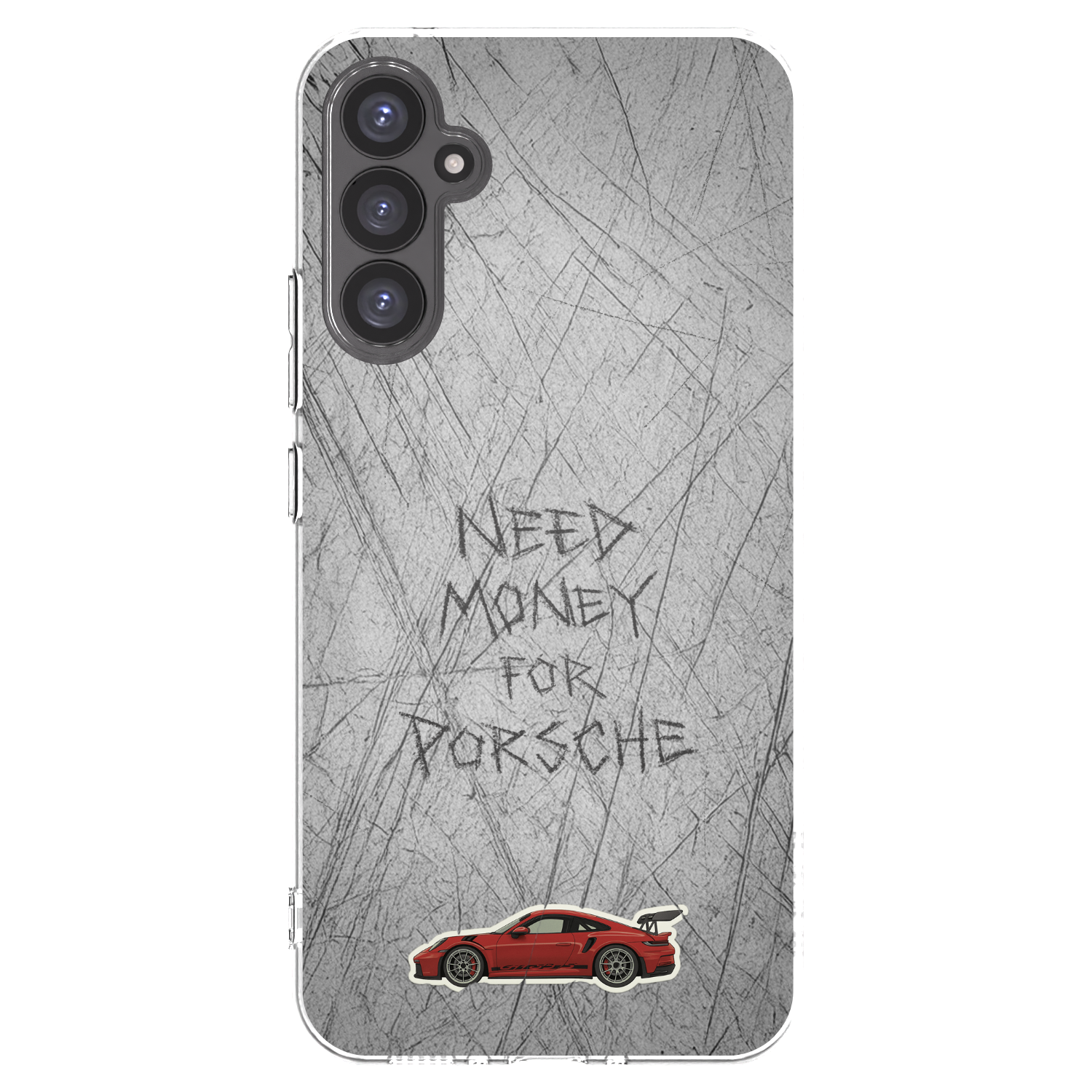 Picasee silikonska prozirna maskica za Samsung Galaxy A34 5G A346B - Garage Scratch