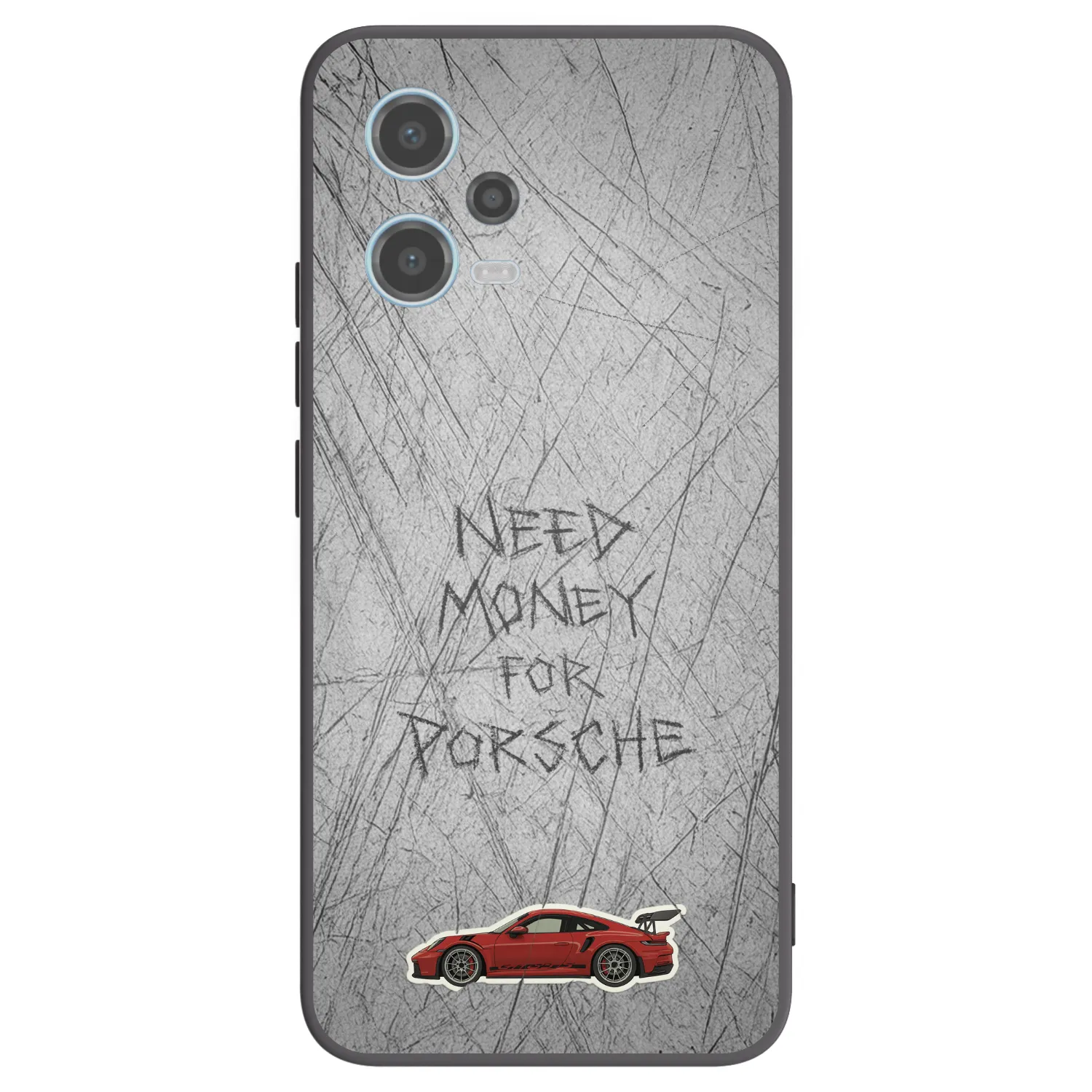 Picasee crna silikonska maskica za Xiaomi Redmi Note 12 5G - Garage Scratch