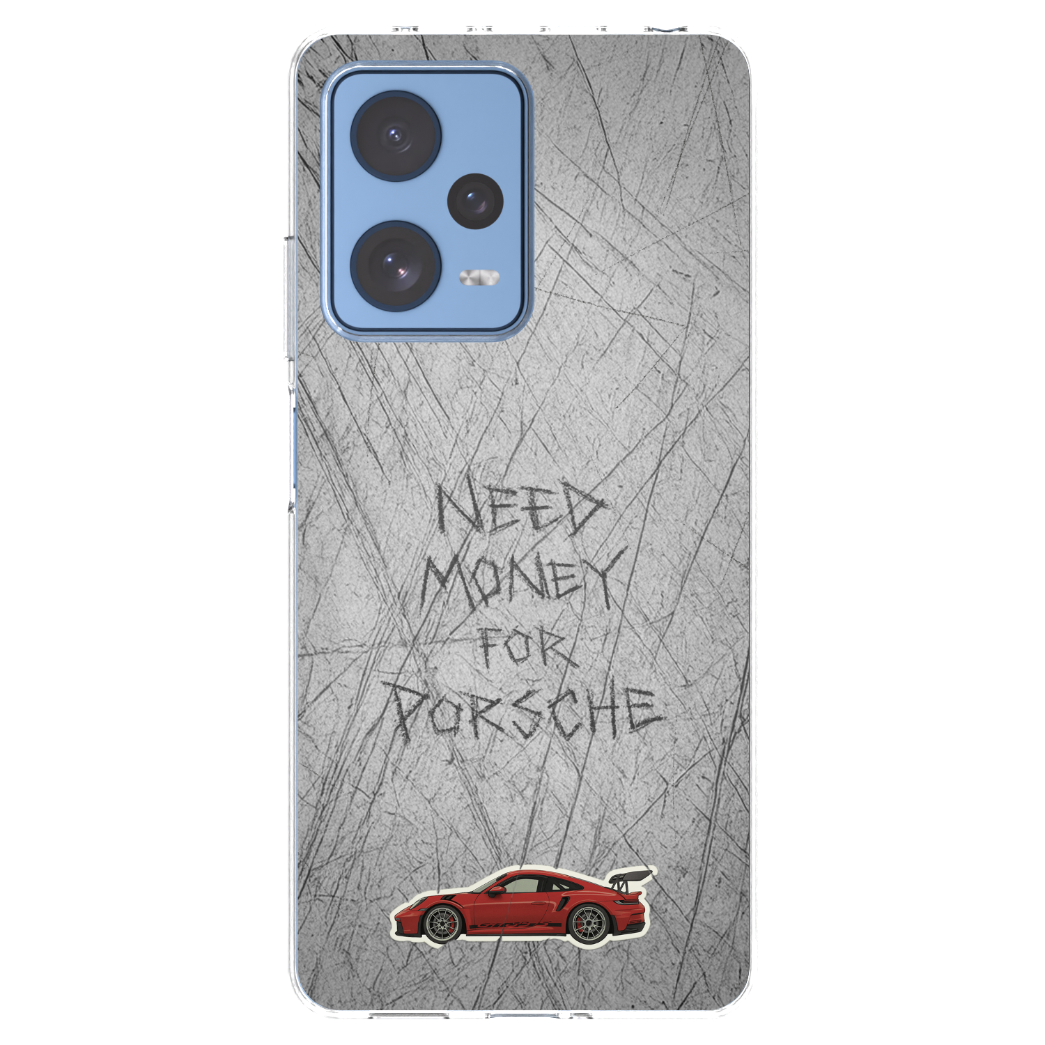 Picasee silikonska prozirna maskica za Xiaomi Redmi Note 12 Pro 5G - Garage Scratch