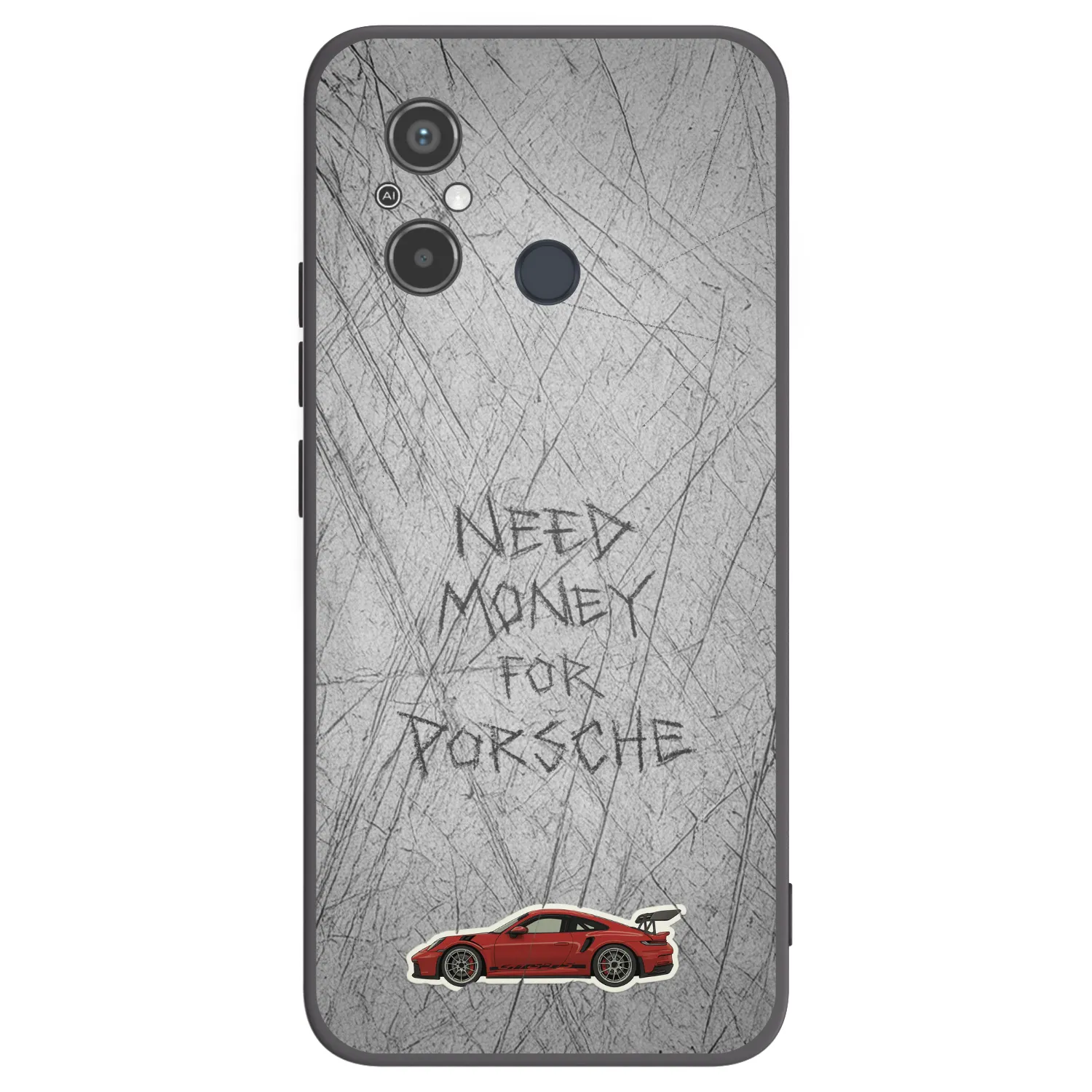 Picasee crna silikonska maskica za Xiaomi Redmi 12C - Garage Scratch