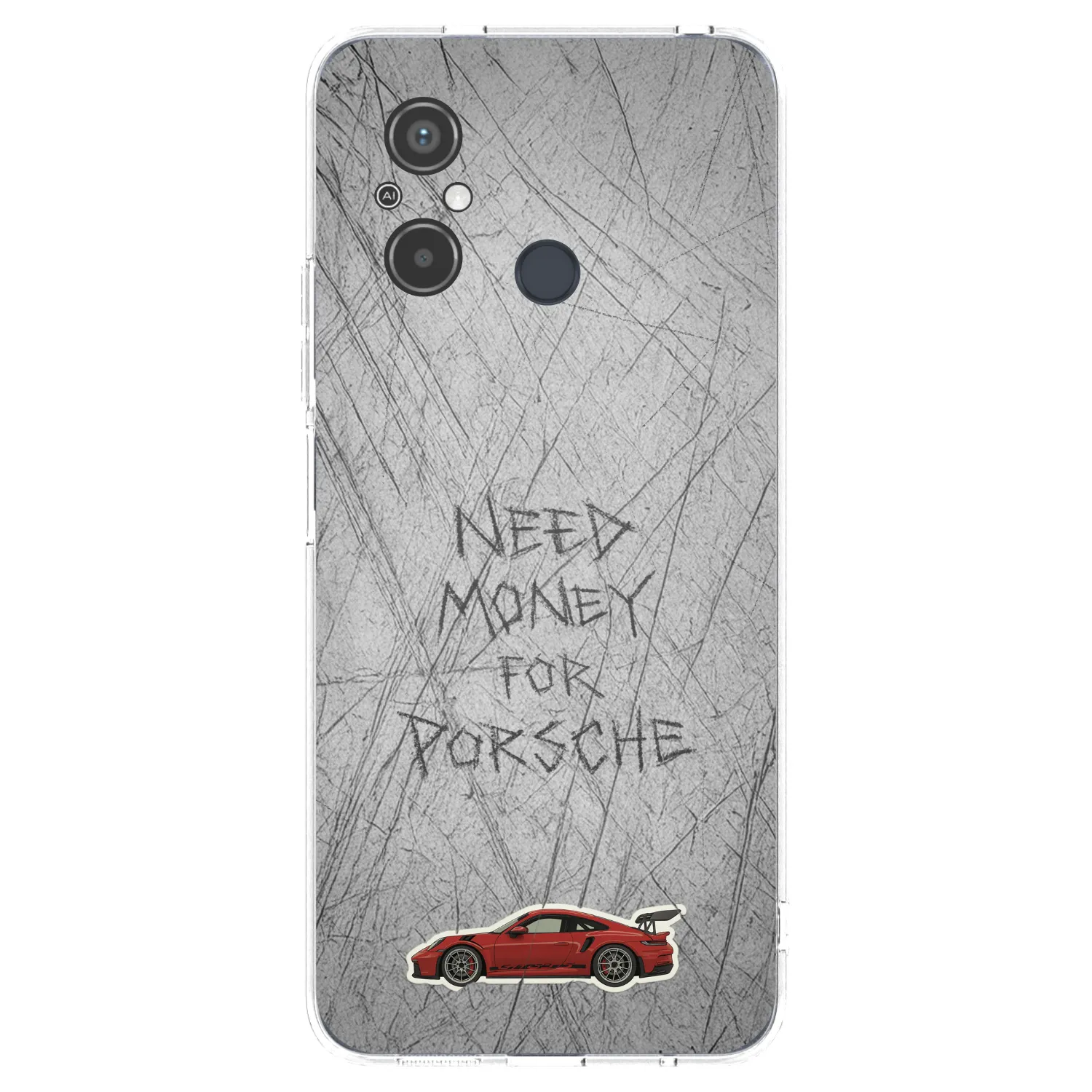 Picasee silikonska prozirna maskica za Xiaomi Redmi 12C - Garage Scratch