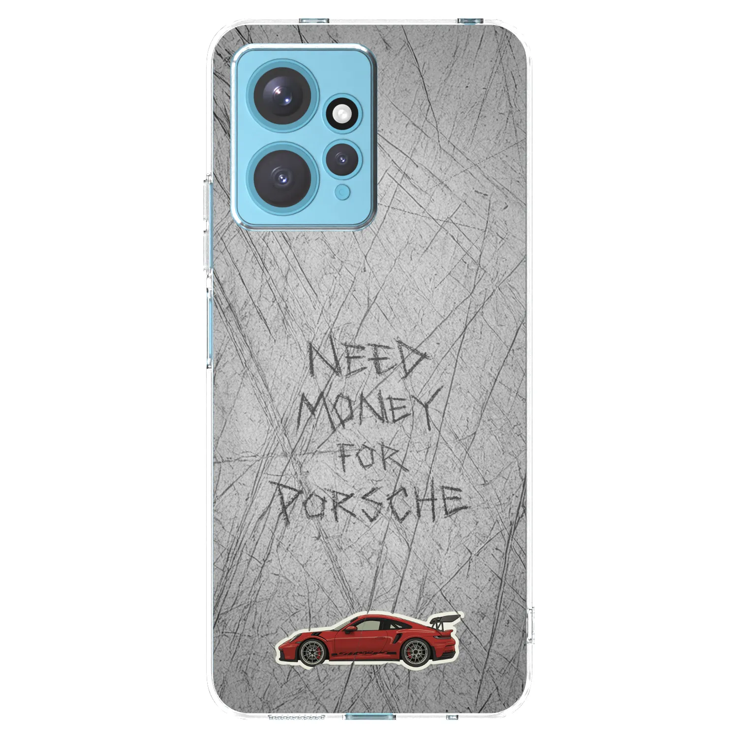 Picasee silikonska prozirna maskica za Xiaomi Redmi Note 12 4G - Garage Scratch