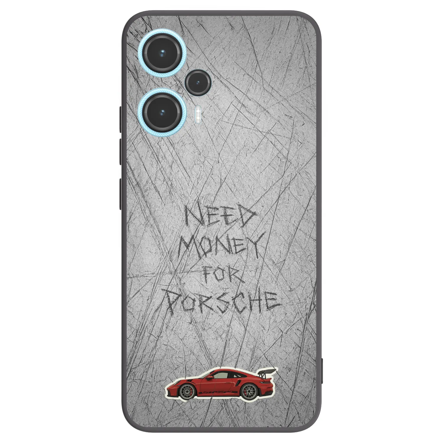 Picasee crna silikonska maskica za Xiaomi Poco F5 - Garage Scratch