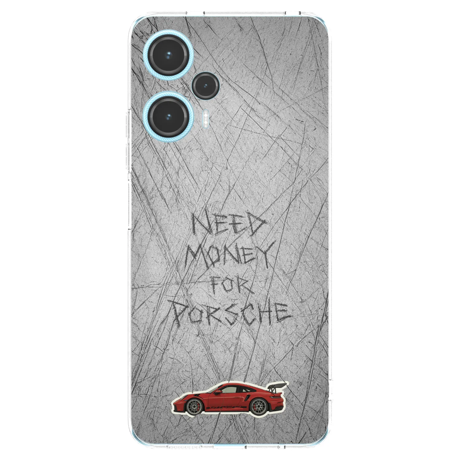 Picasee silikonska prozirna maskica za Xiaomi Poco F5 - Garage Scratch