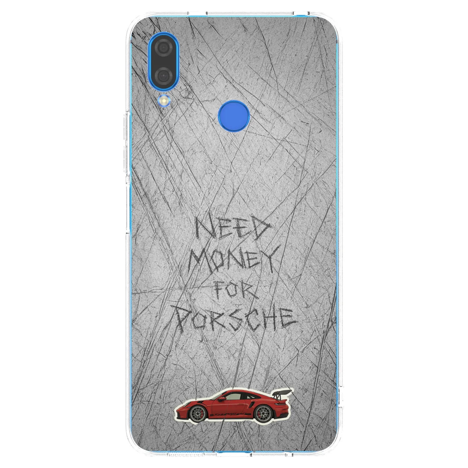 Picasee silikonska prozirna maskica za Huawei Nova 3 - Garage Scratch