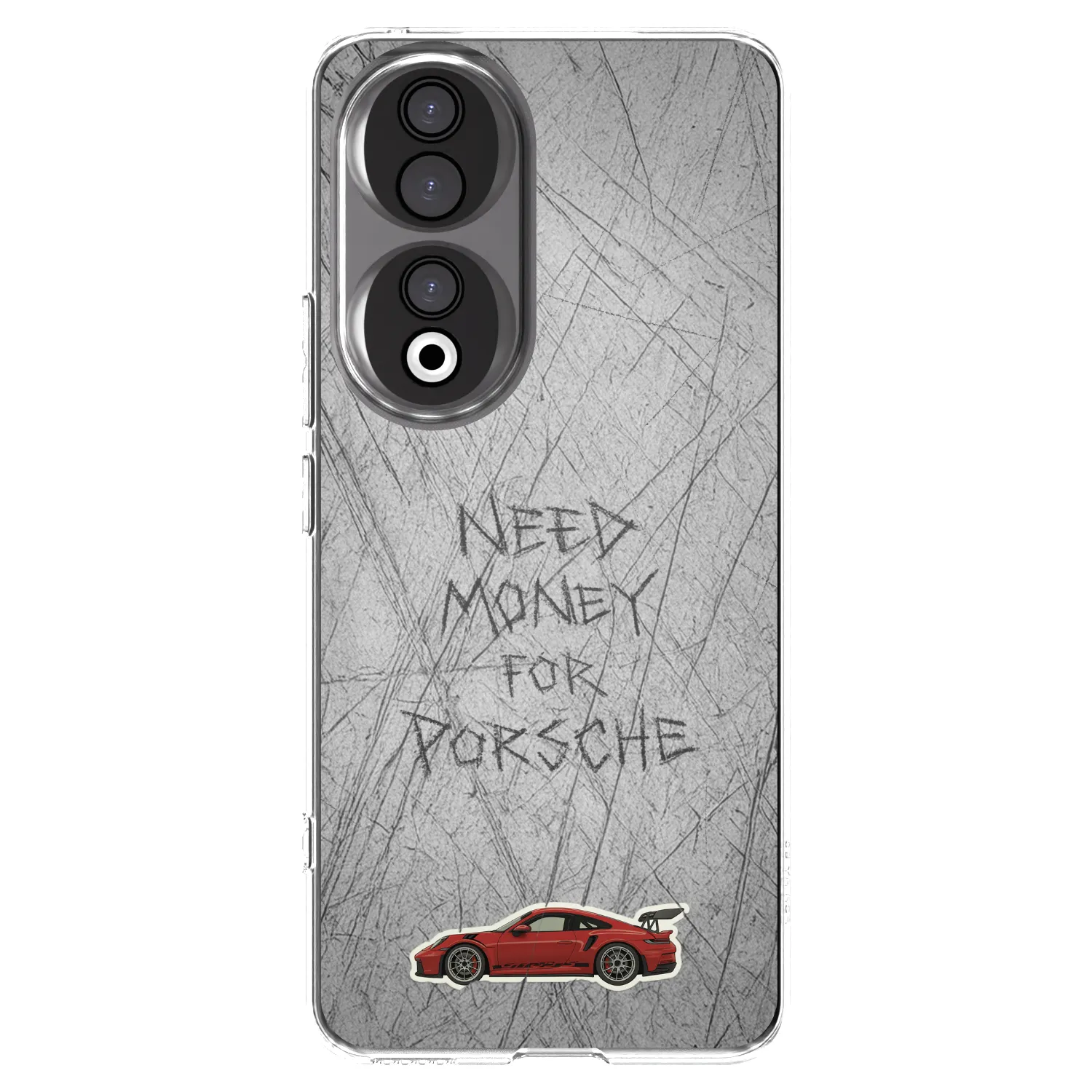 Picasee silikonska prozirna maskica za Honor 90 5G - Garage Scratch