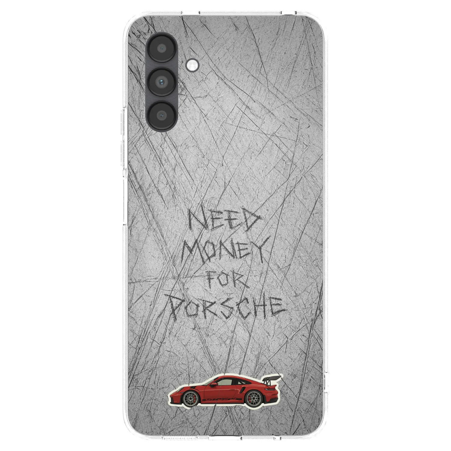 Picasee silikonska prozirna maskica za Samsung Galaxy A04s A047F - Garage Scratch