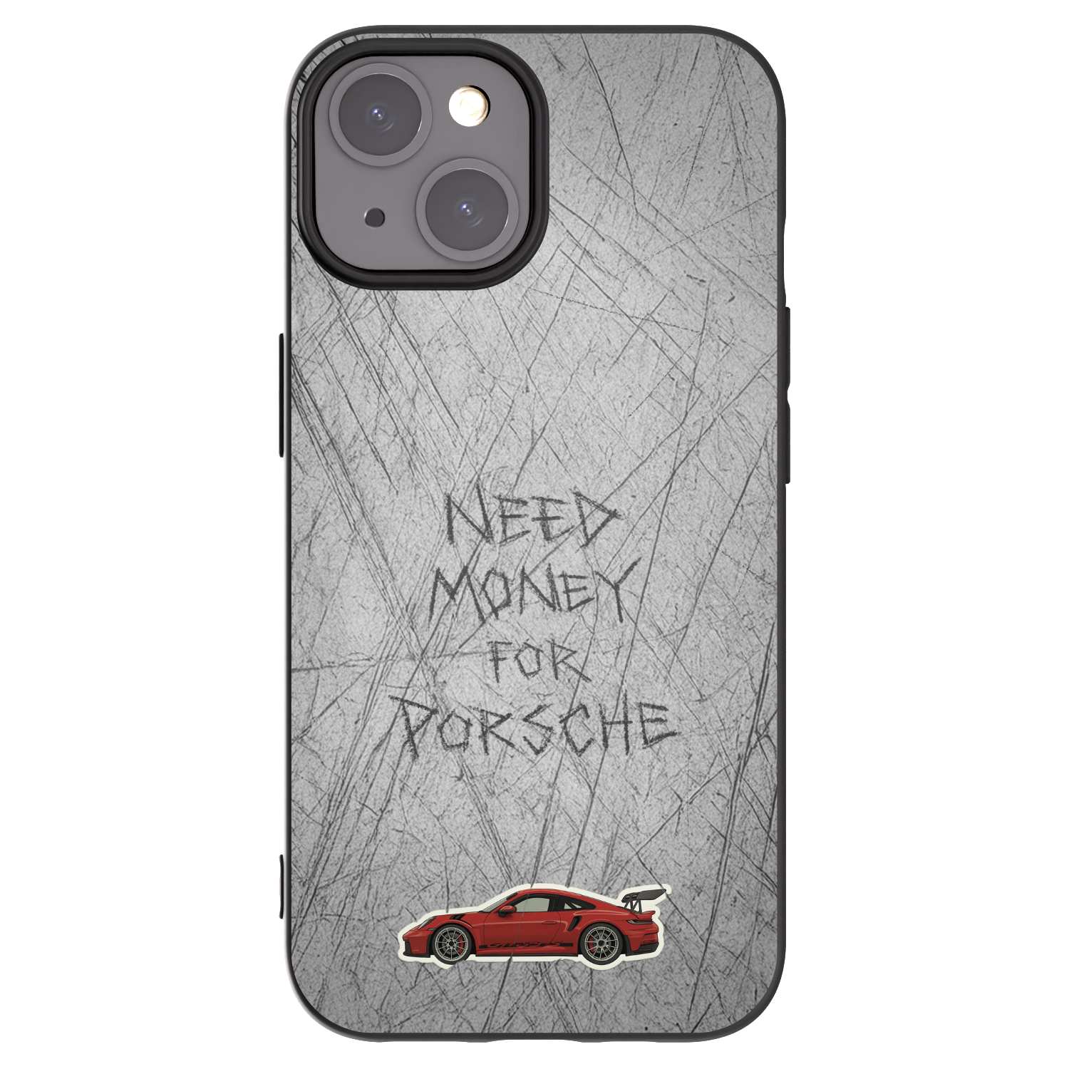 Picasee crna silikonska maskica za Apple iPhone 15 - Garage Scratch