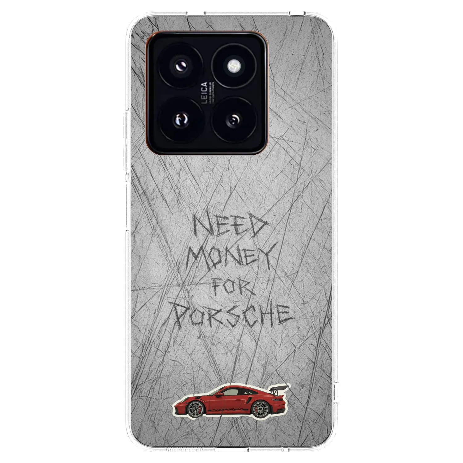 Picasee silikonska prozirna maskica za Xiaomi 14 Pro - Garage Scratch