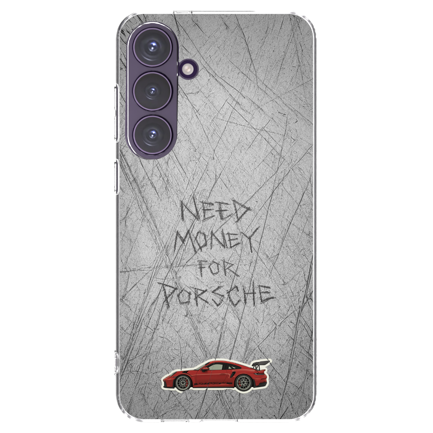 Picasee silikonska prozirna maskica za Samsung Galaxy S24+ S926B 5G - Garage Scratch